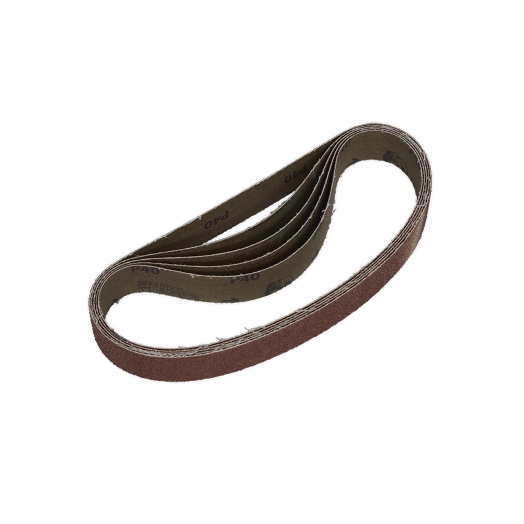 Sealey Sanding Belt 30 x 540mm 40Grit Pack of 5