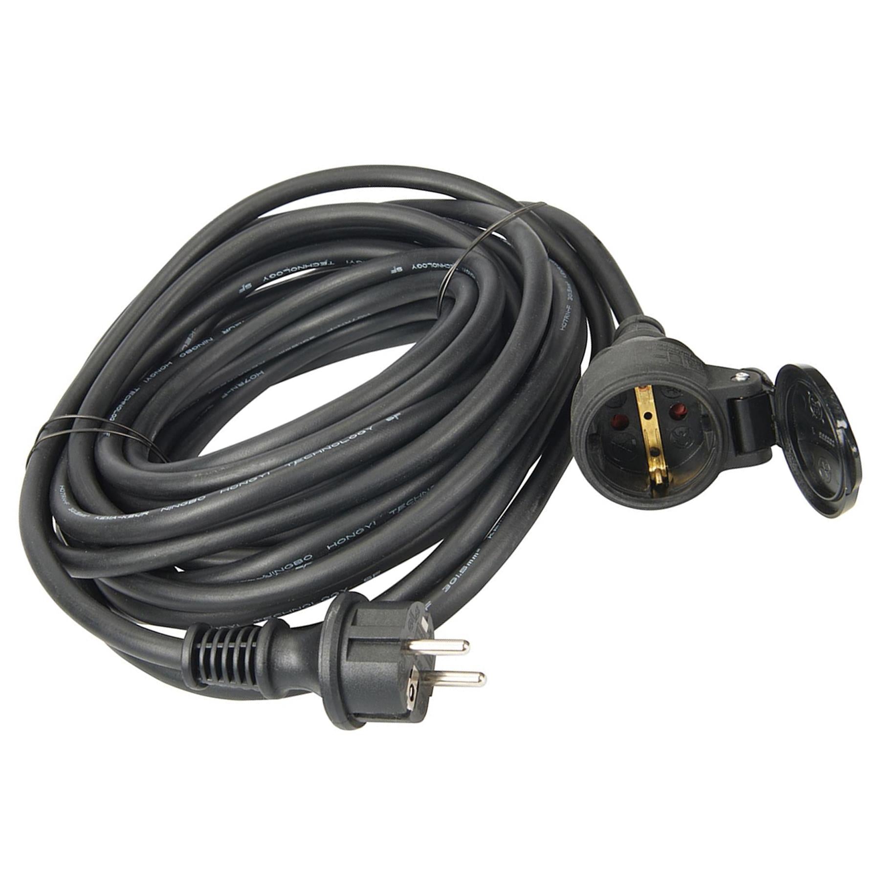 European Type F Schuko Extension Lead 10 Meter F Cee 7/4 Socket & Schuko Cee 7/7