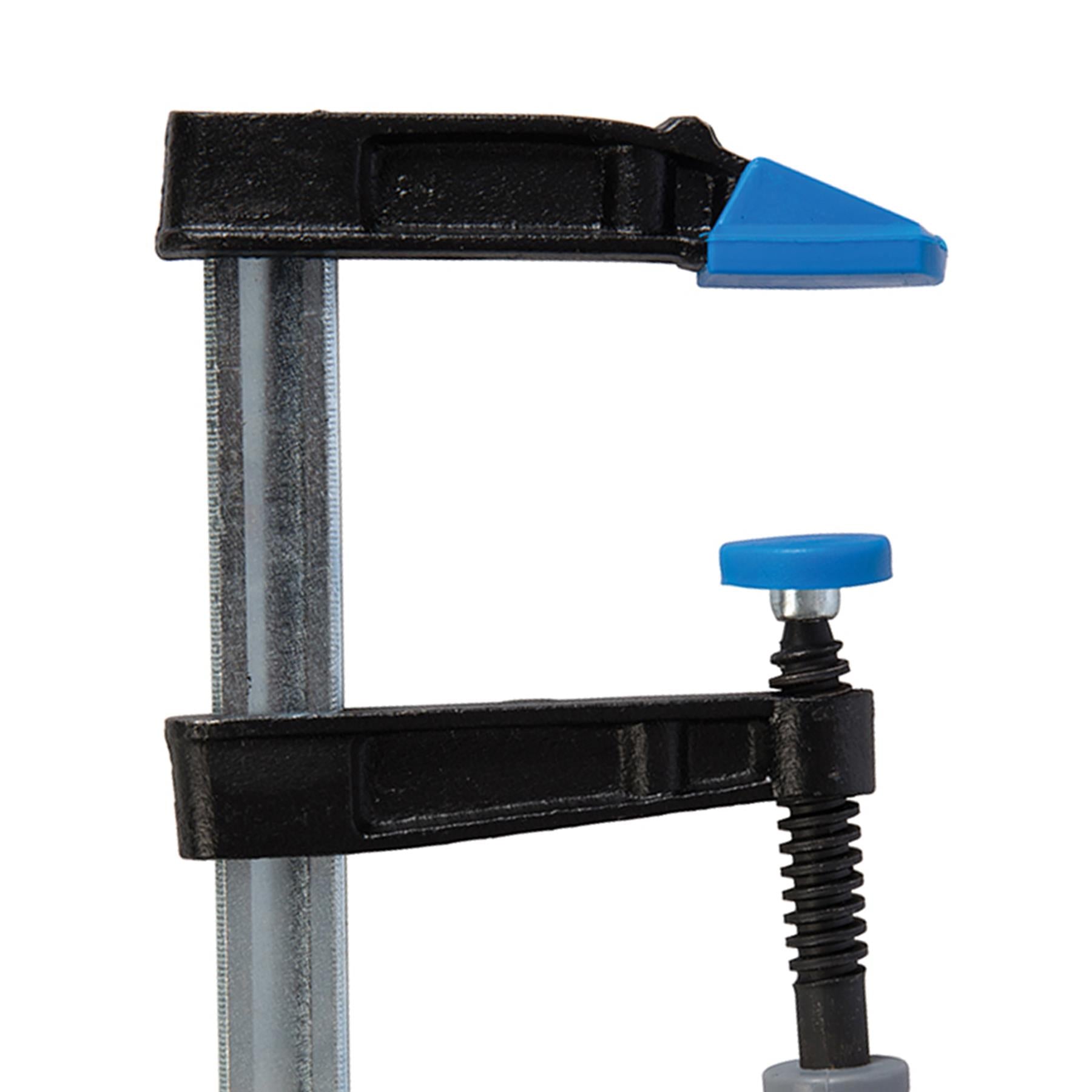 Heavy Duty F-Clamp 150 X 80mm Soft Grip Hobby Woodwork Carpentry DIY