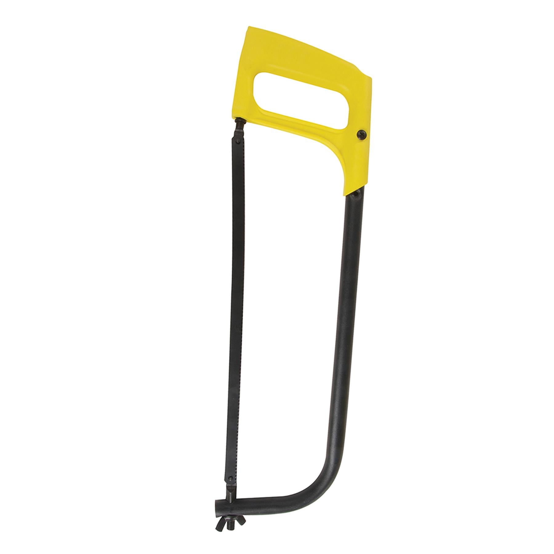 12" 300mm Heavy Duty Alloy Hacksaw Hi-vis Polypropylene Handle