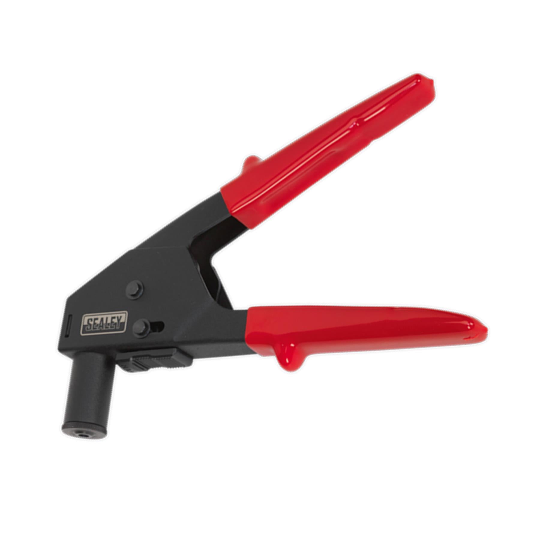 Sealey Plastic Riveting Kit With 40pcs Of Rivet Hand Riveter Tool Car Body 220mm