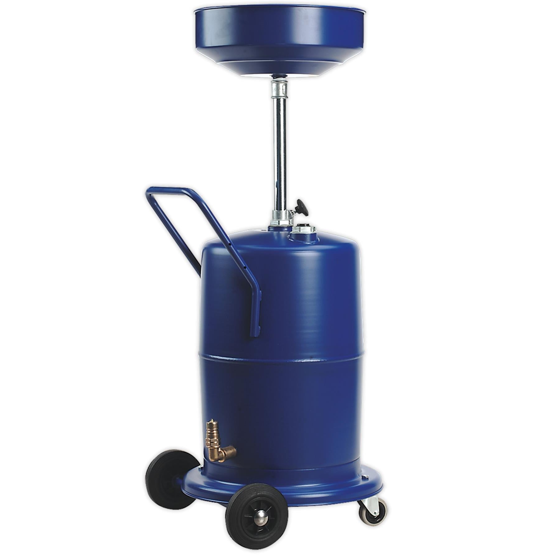 Sealey Mobile Oil Drainer 75L Pump Away