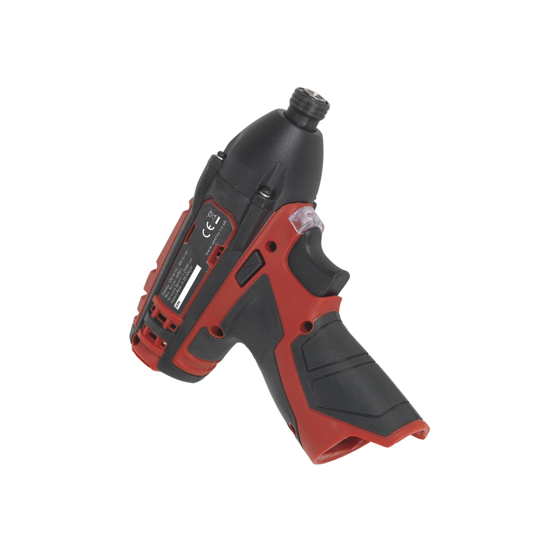 Sealey Cordless Impact Driver 1/4"Hex Dr 80Nm 12V Li-ion- Body Only