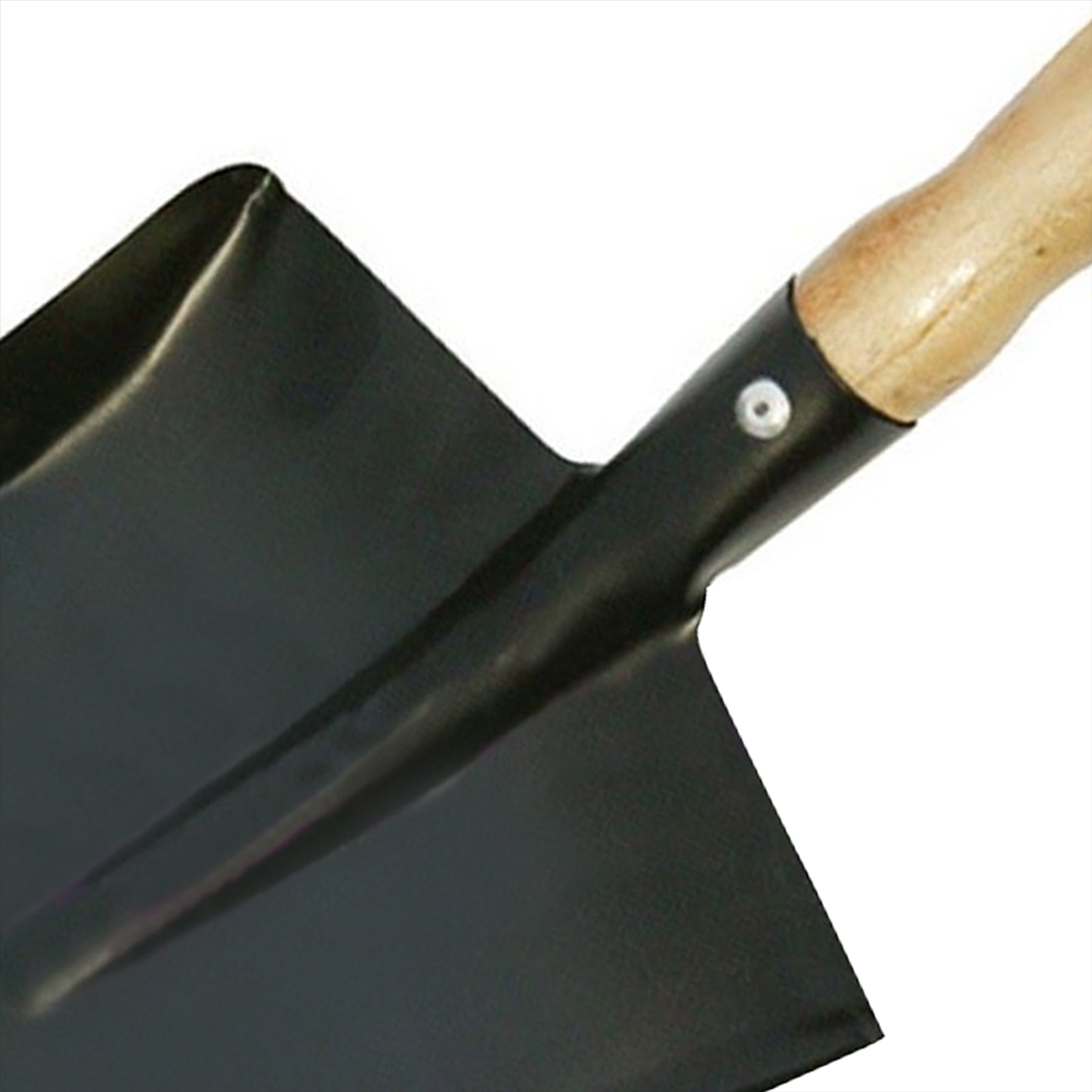 Dust Pan 230mm Strong Steel Cleaning Industrial Safety Pressed Steel Head