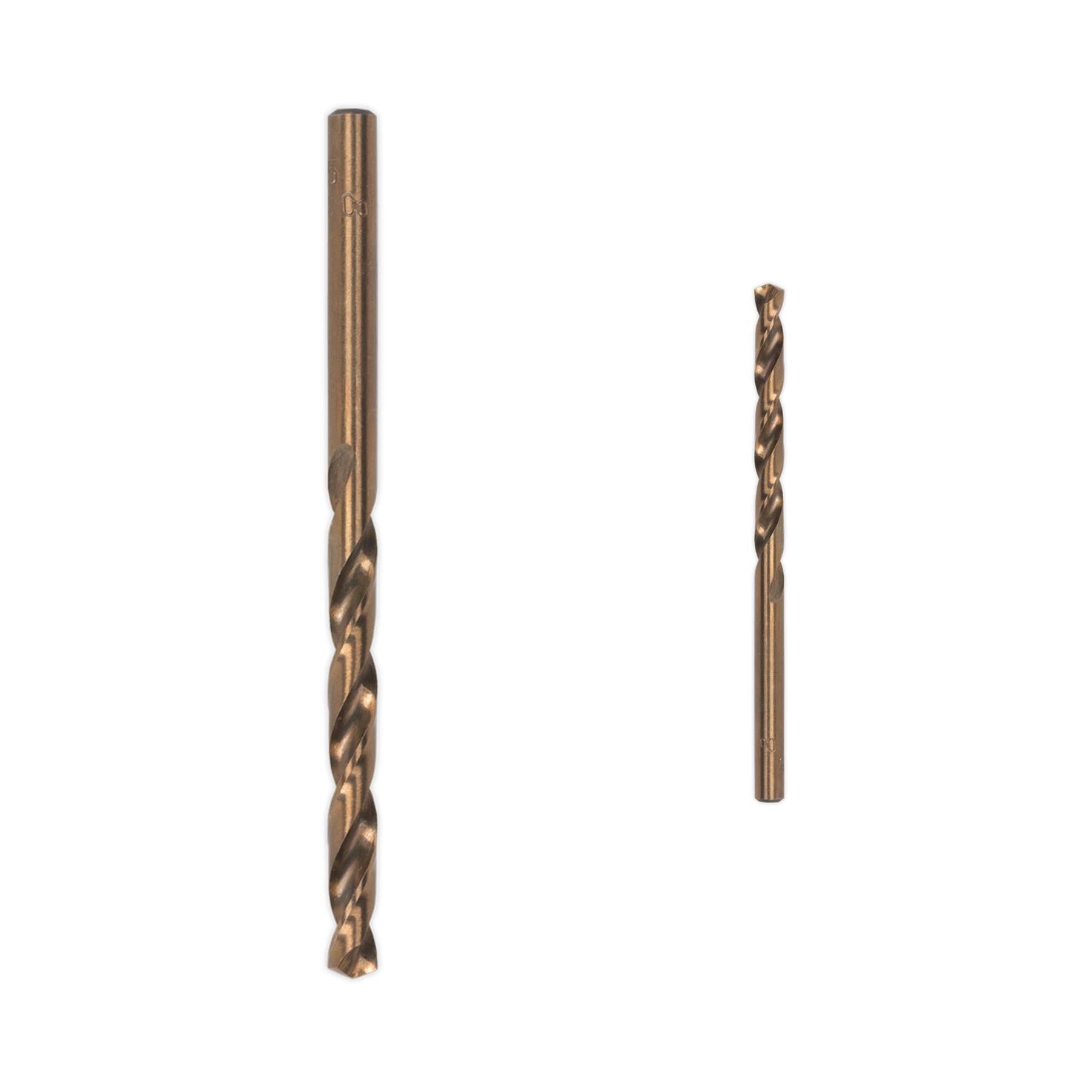 Sealey HSS Cobalt Fully Ground Drill Bit Ø6.5mm Pack of 10