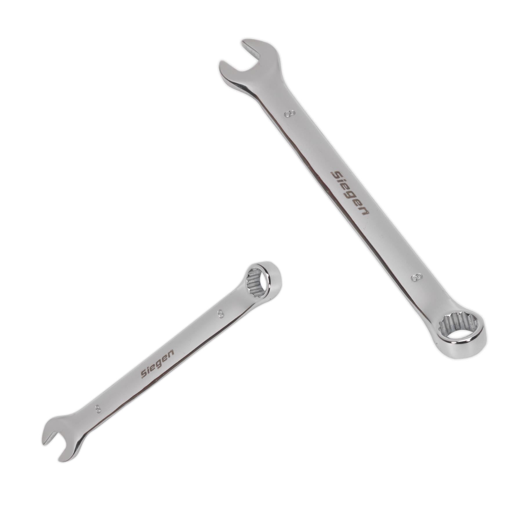 Sealey Combination Spanner 8mm Chrome Vanadium Steel