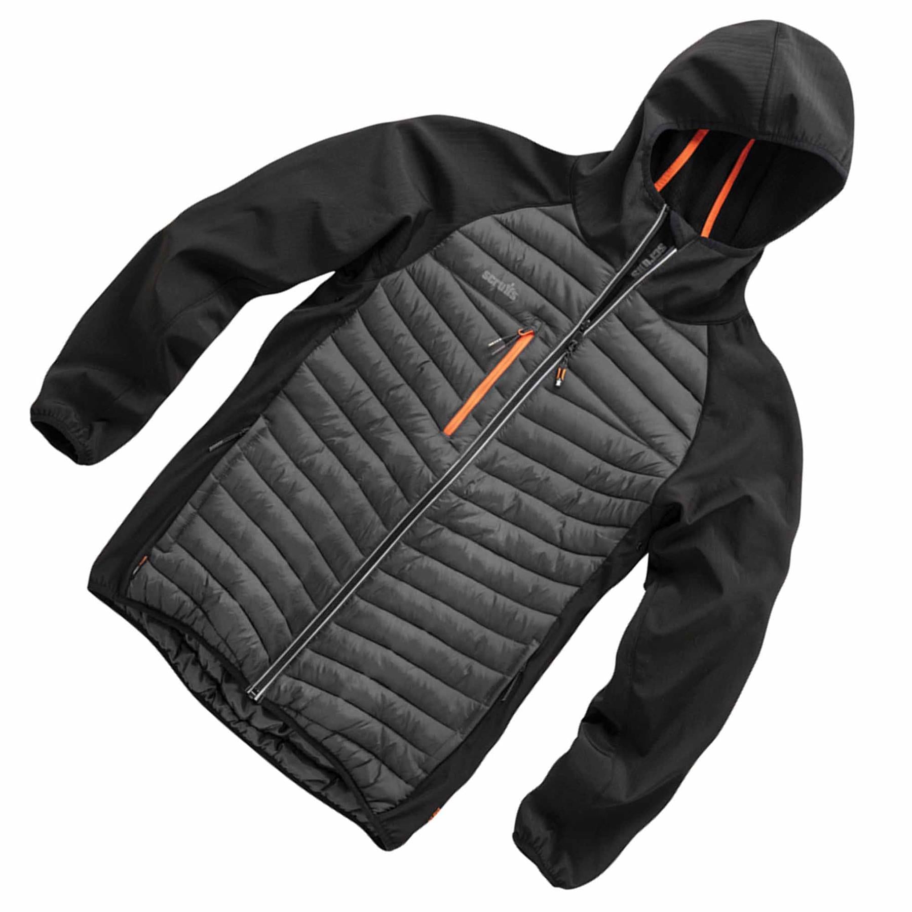 Scruffs Trade Thermo Jacket New 4 Way Flex Large - Black