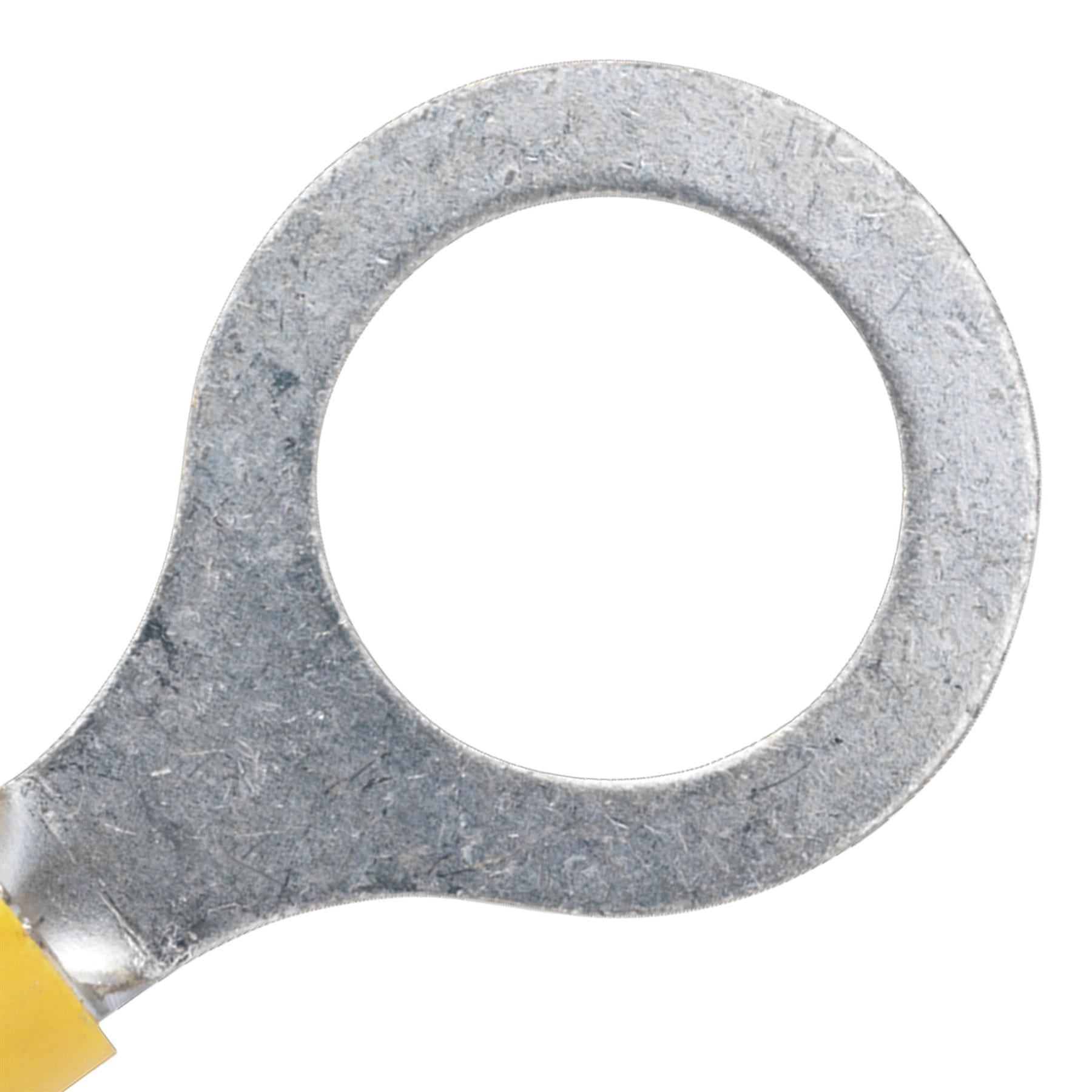 Easy-Entry Ring Terminal 13mm (1/2") Yellow Pack of 100 Sealey