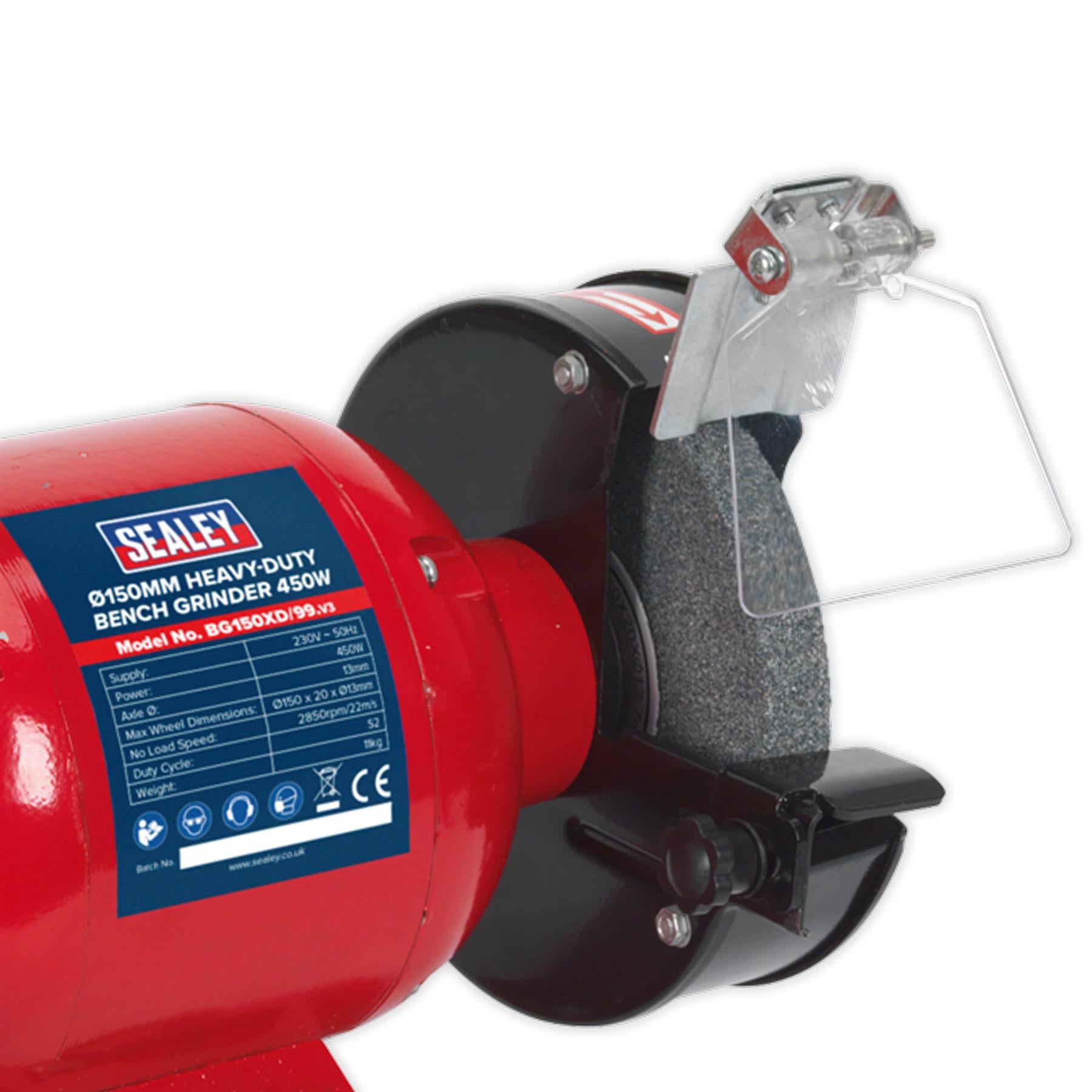Sealey Bench Grinder 150mm 450W/230V Heavy-Duty