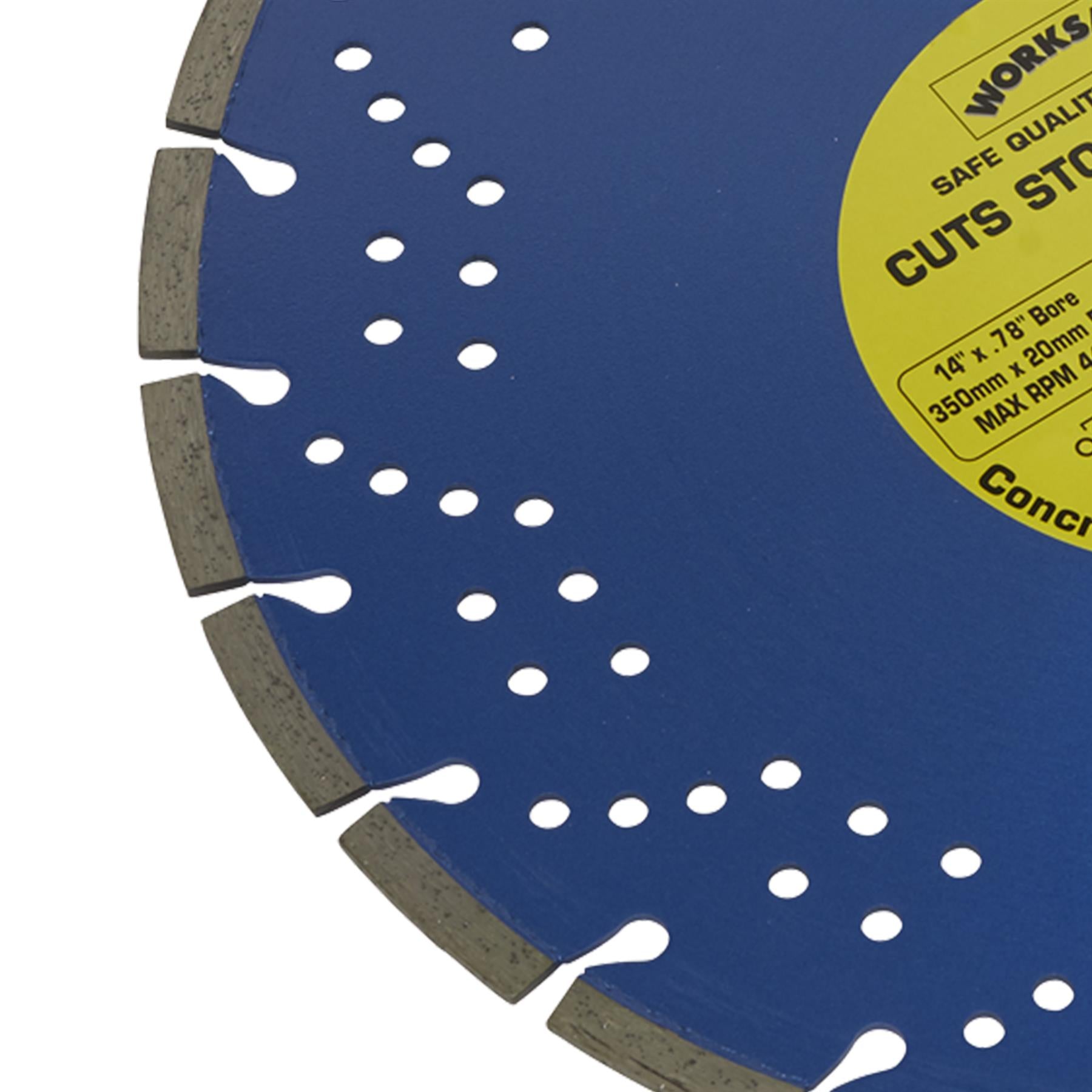 Platinum Allmat Diamond Blade 350 x 20mm