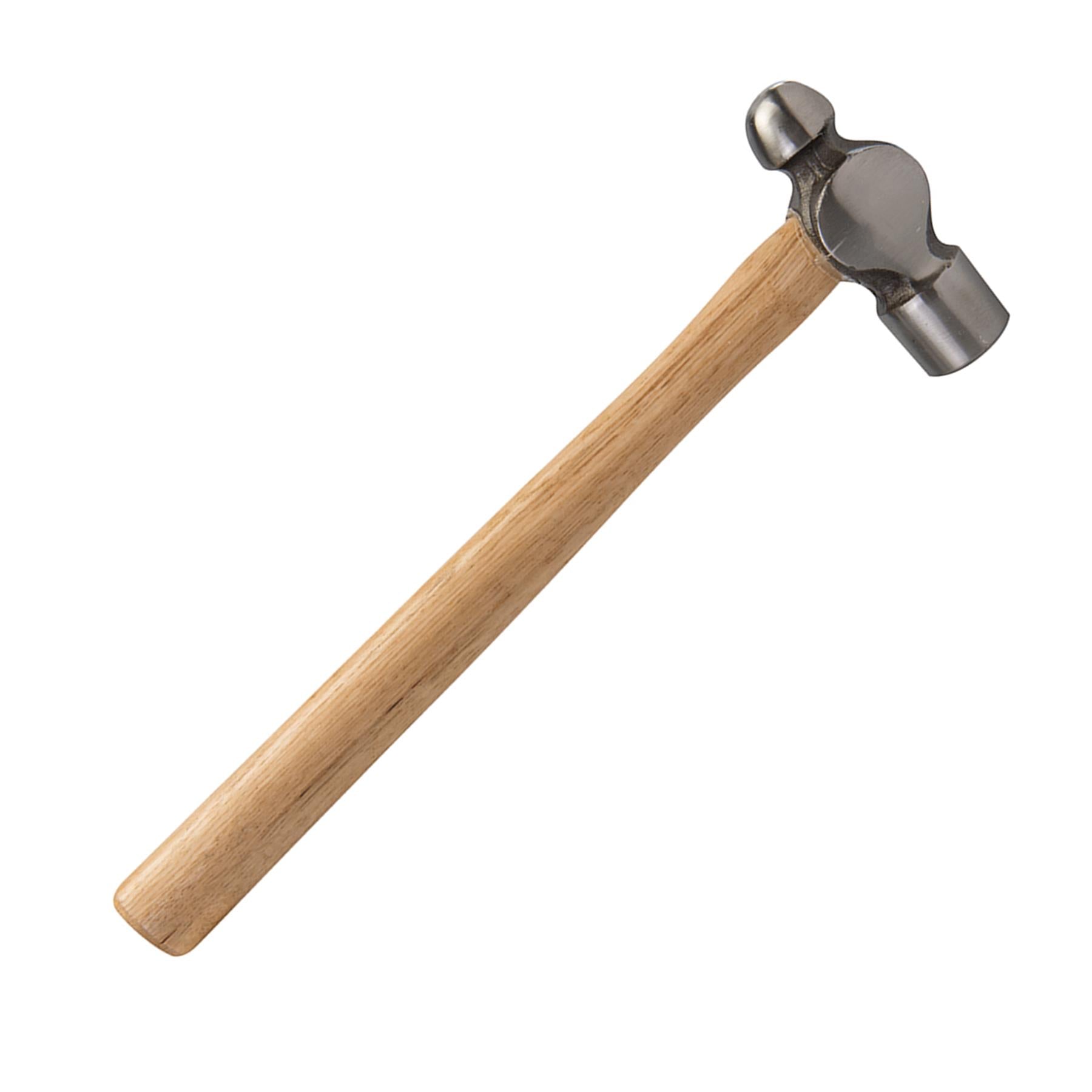 Hardwood Ball Pein Hammer 32Oz(907G) Strong Forged Steel Metal Punching Riveting