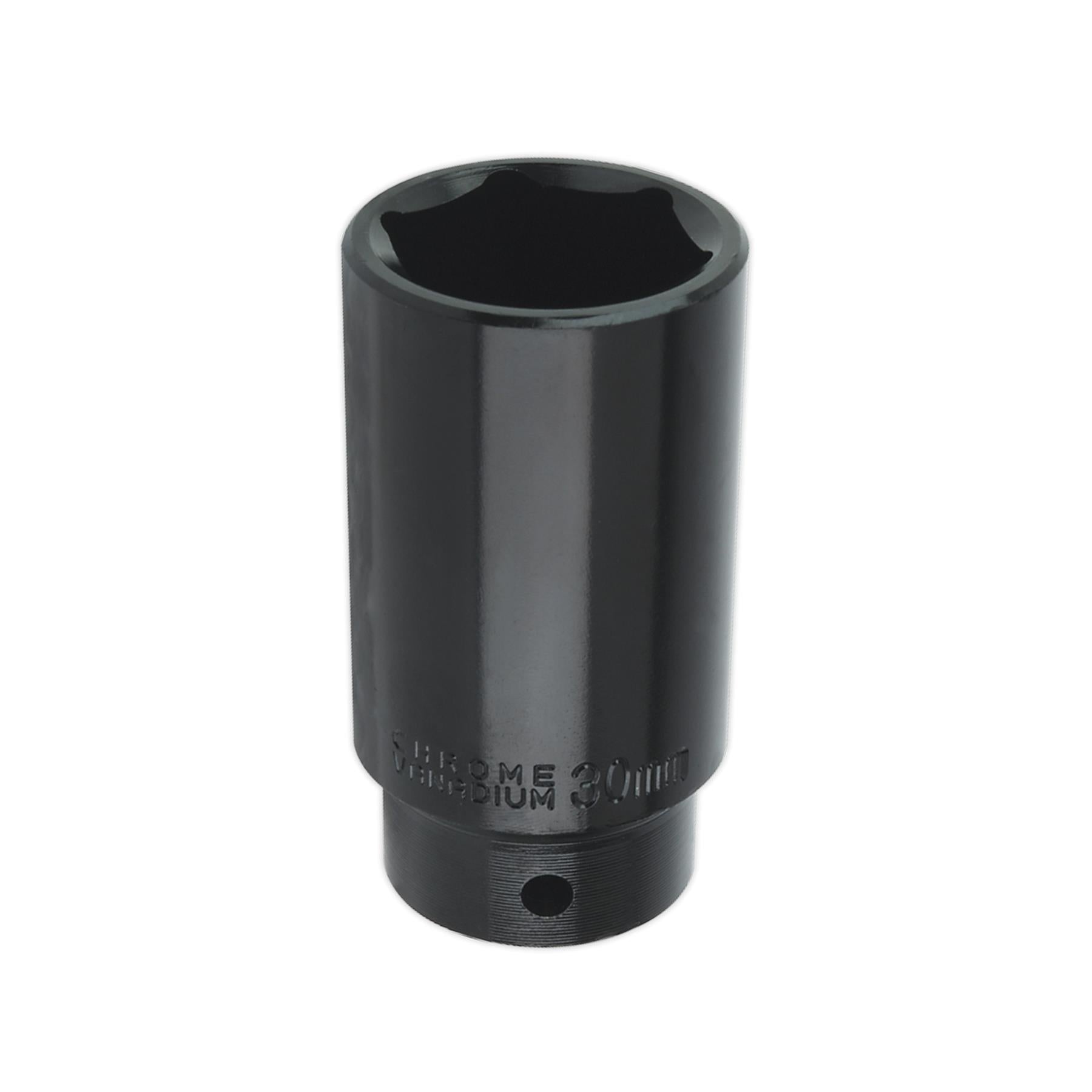 Sealey Impact Socket 30mm Deep 1/2"Sq Drive
