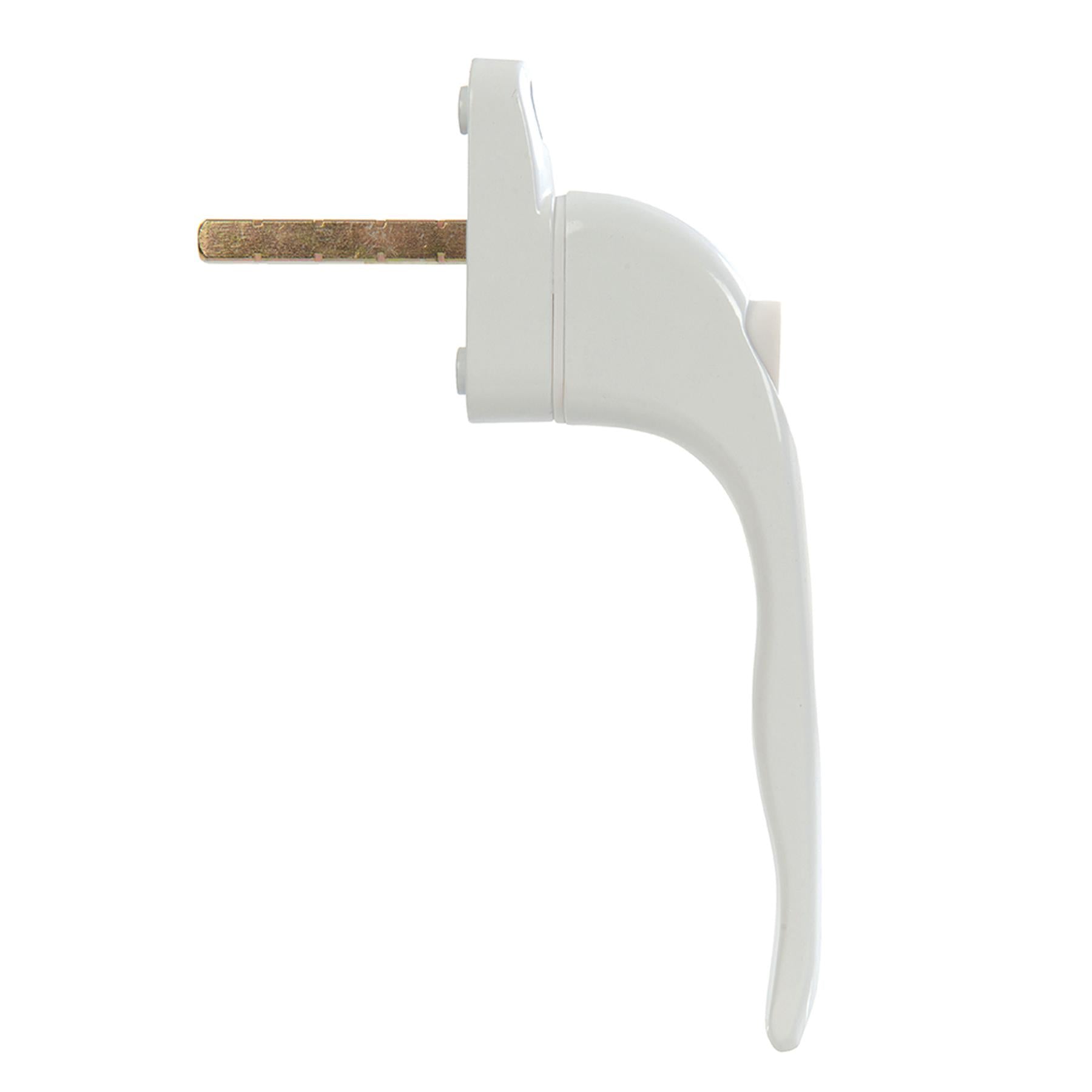 Universal Window Handle Lock White Aluminium Locking Plastic uPVC Window Handle