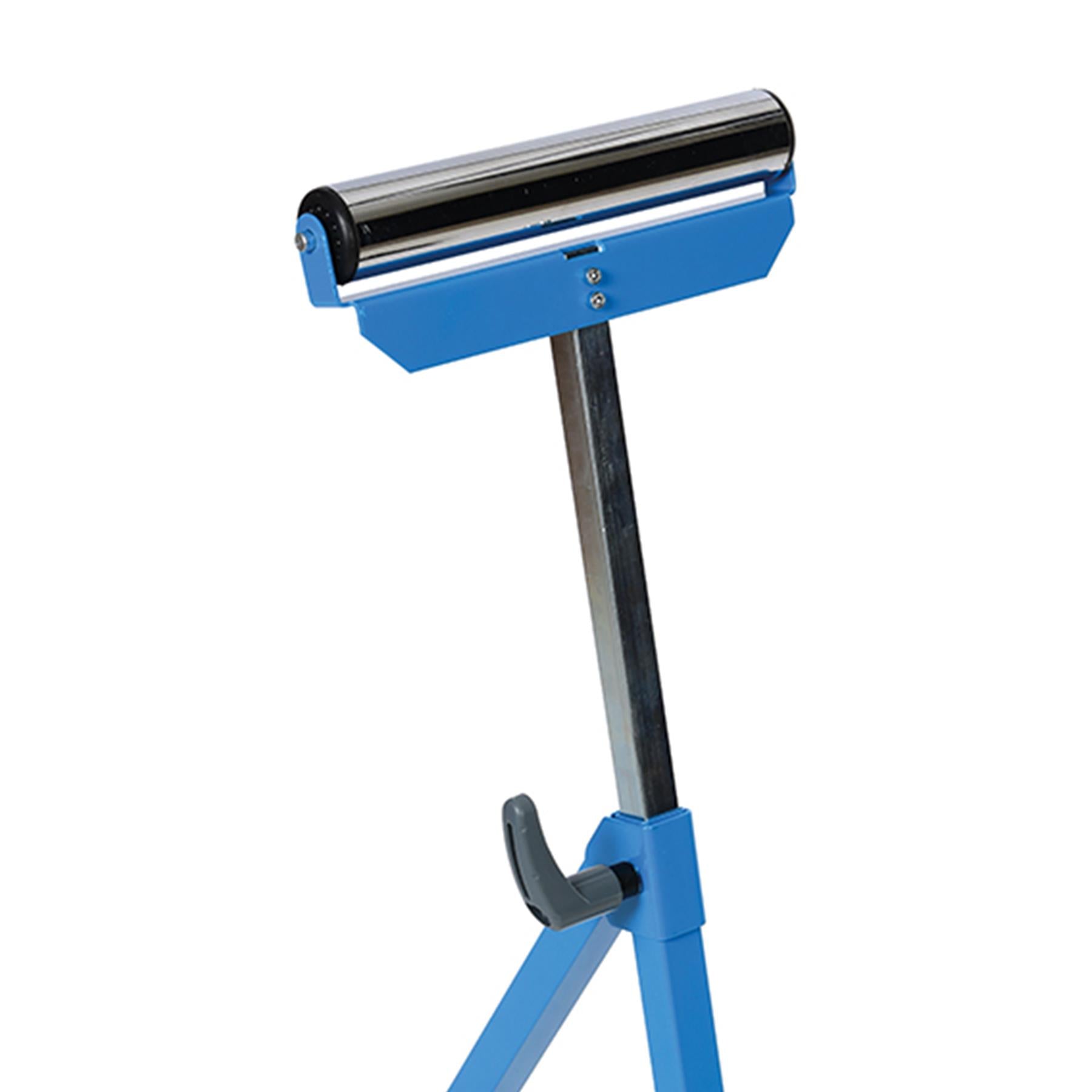 Roller Stand Adjustable 685 - 1080mm Chrome Plated Roller With Steel Base