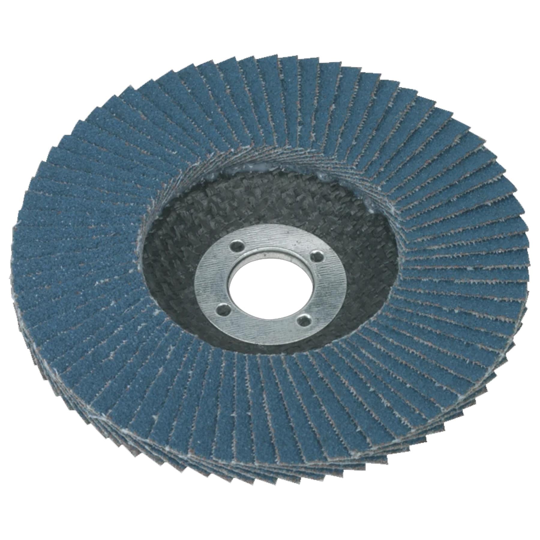 Sealey Flap Disc Zirconium 100mm 16mm Bore 80Grit
