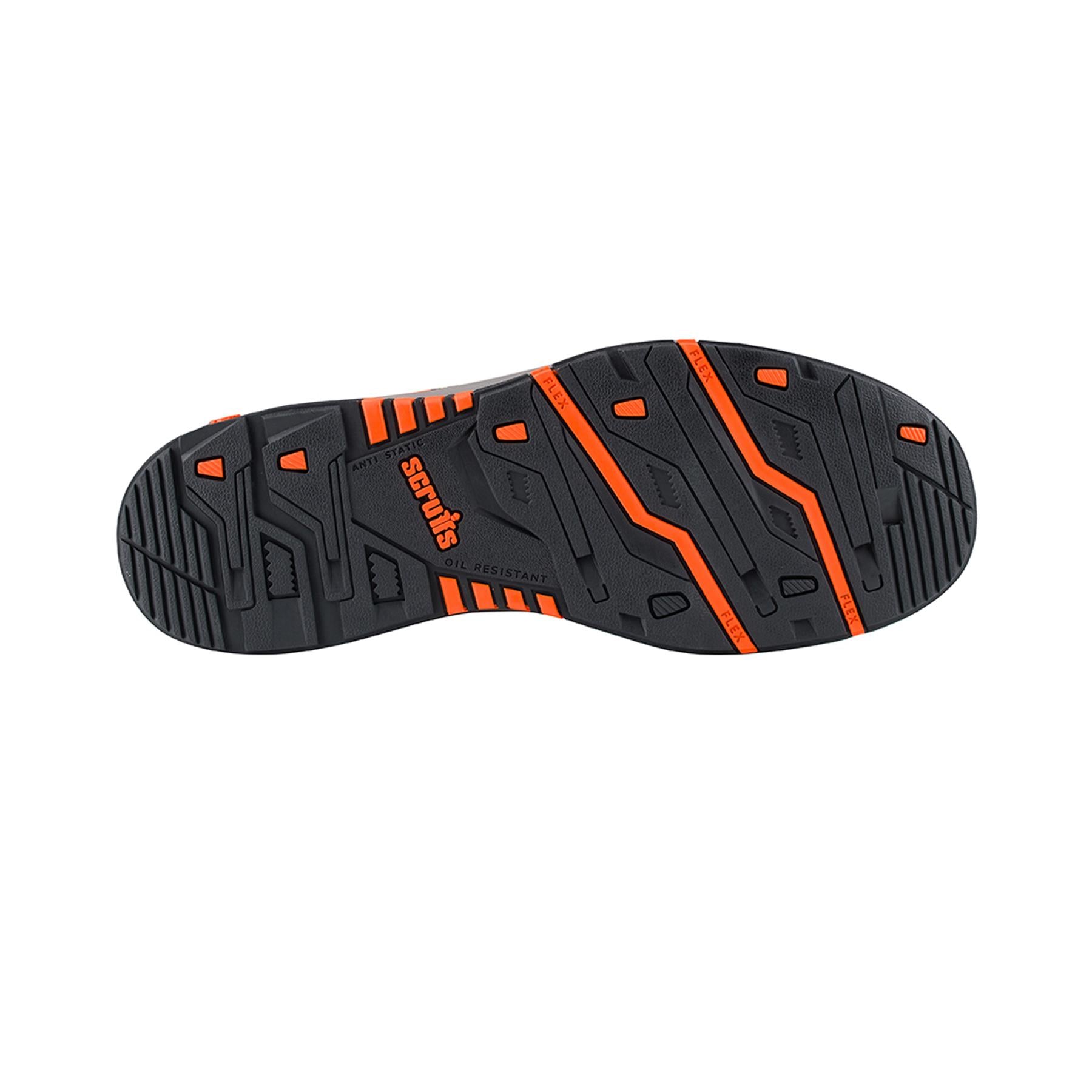 Scruffs Switchback 3 Safety Boots Black Size 8 / 42 Slip-Resistant