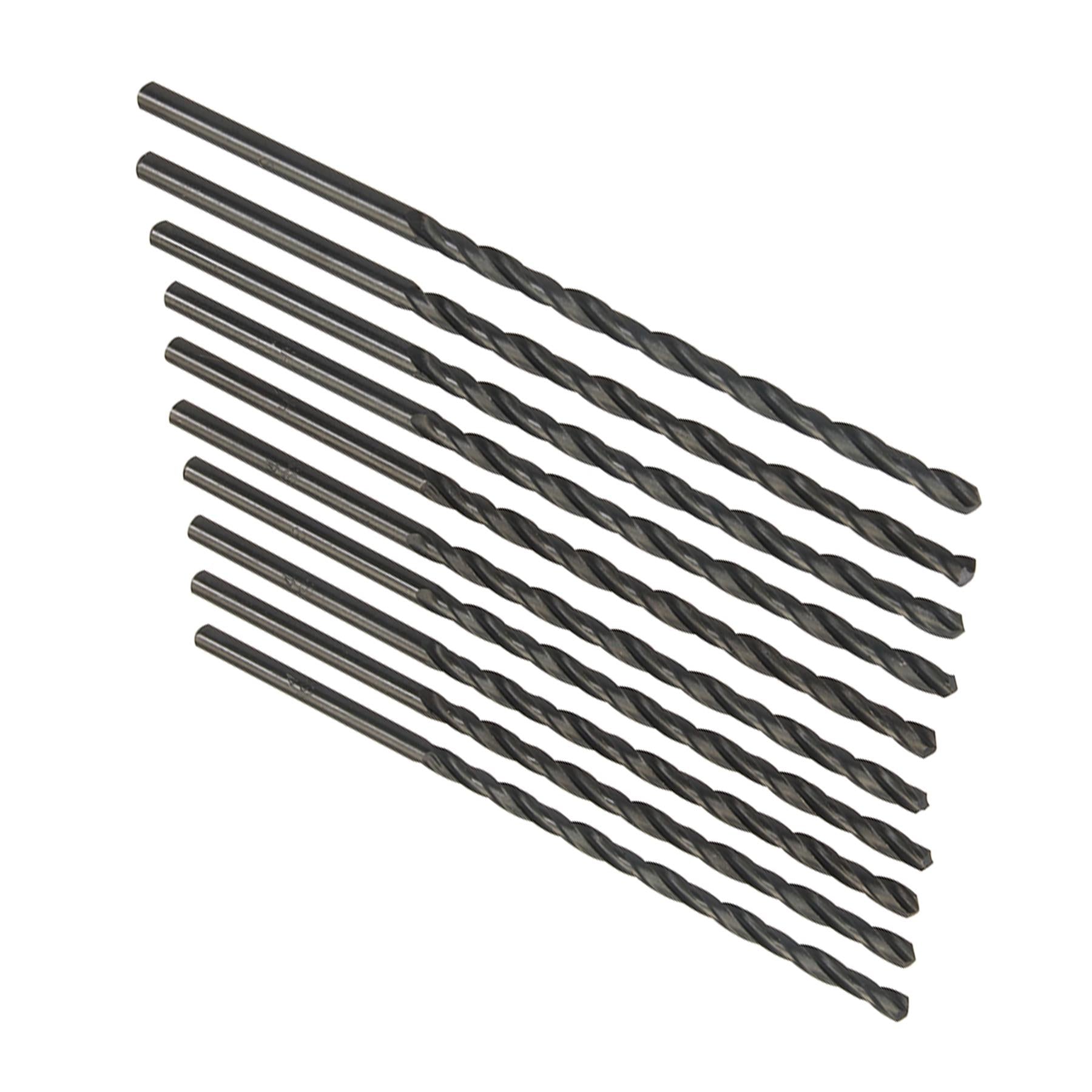 Long HSS Metric Jobber Drill Bits 4mm x 119mm Metal Steel Wood Plastic 10pk