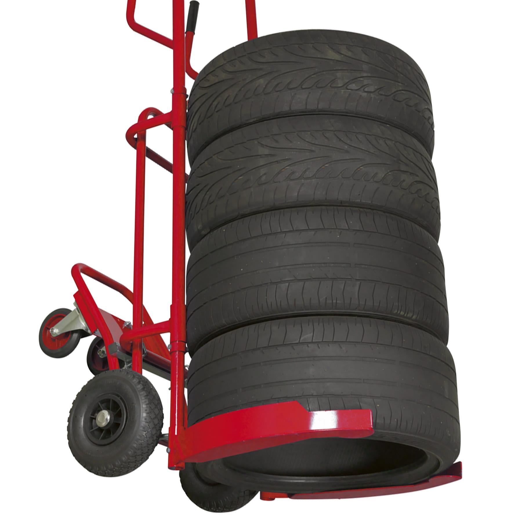Sealey Tyre Trolley 150kg Capacity Garage Workshop DIY