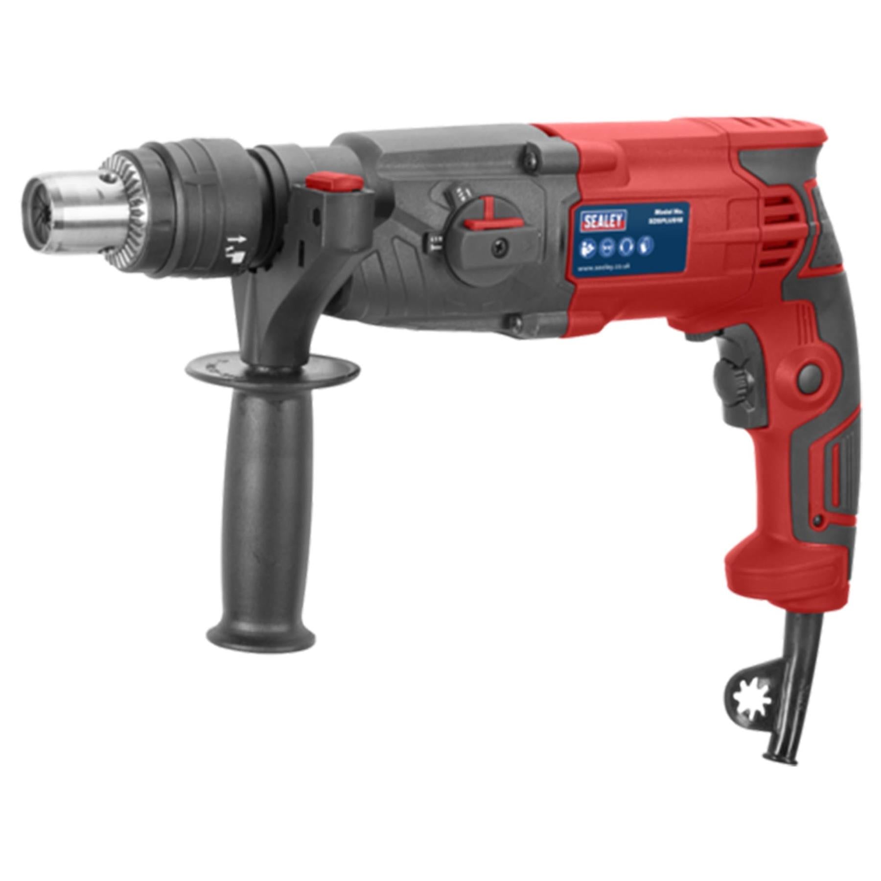Sealey Rotary Hammer Drill SDS Plus 18mm 750W/230V