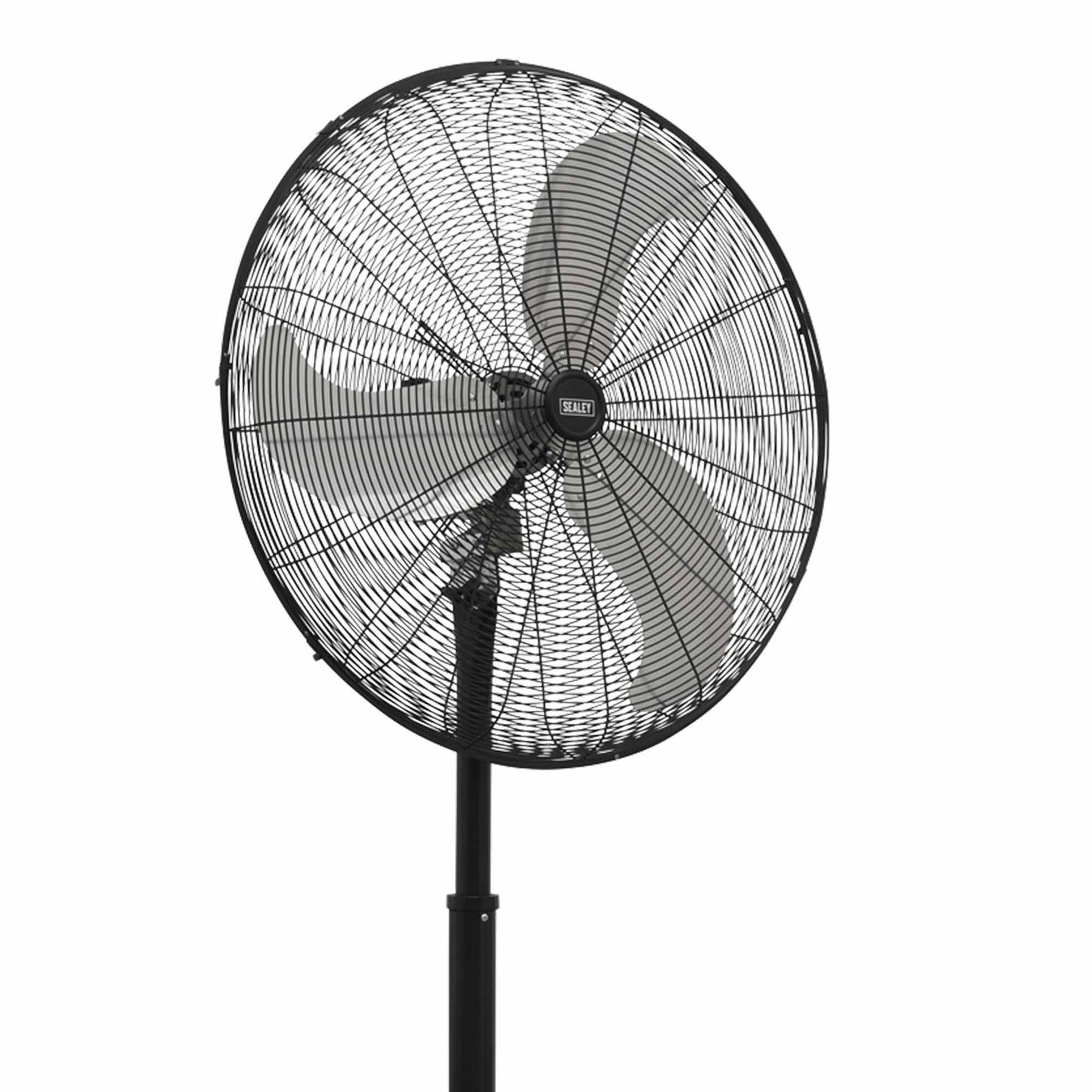 Sealey Industrial High Velocity Oscillating Pedestal Fan 30" 230V