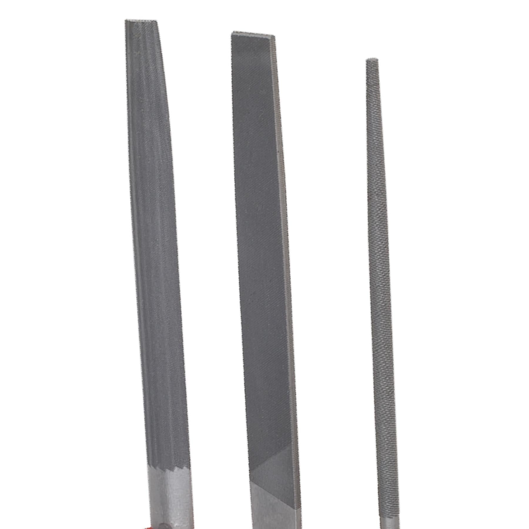 Sealey Engineer's File Set 3pc 200mm
