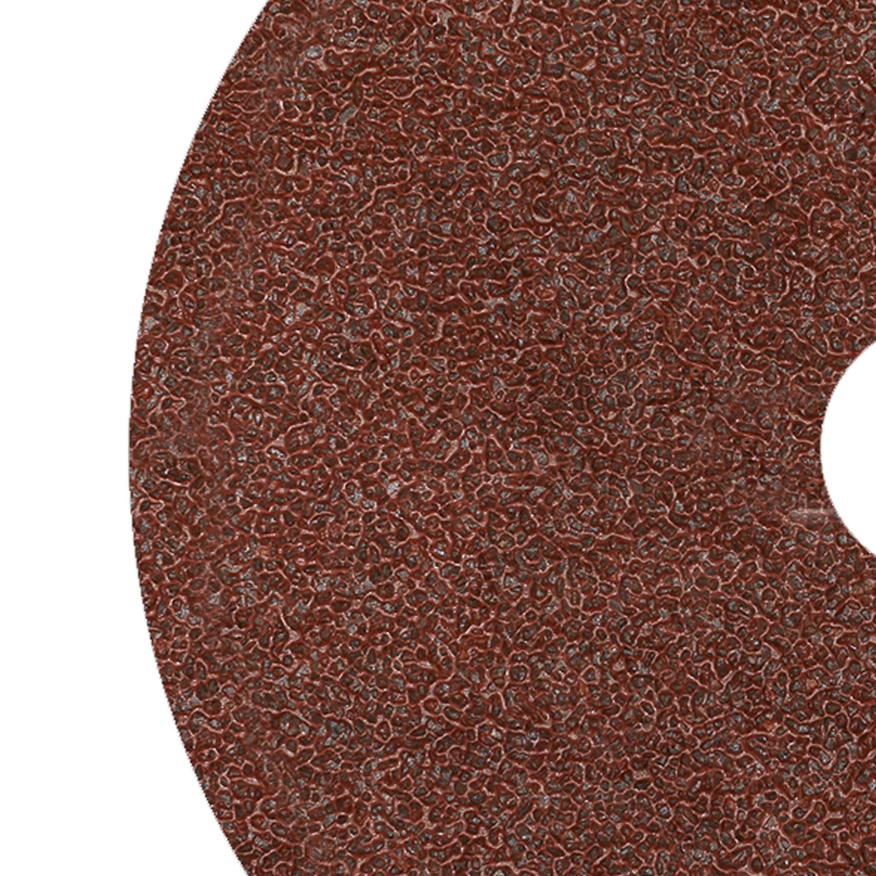 Sealey Fibre Backed Disc 115mm - 24Grit Pack of 25