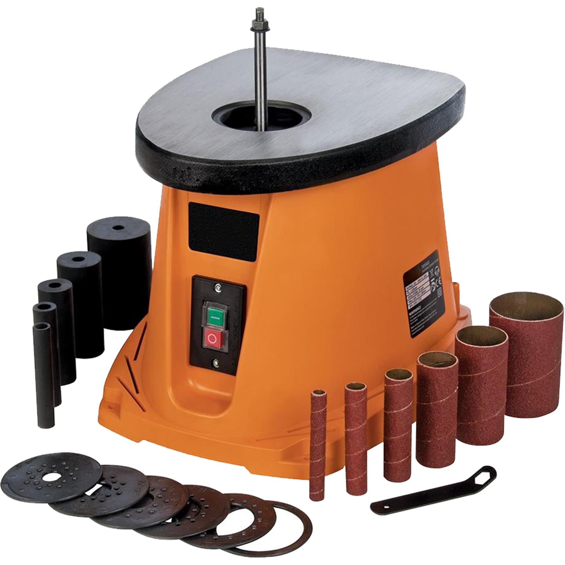 450W Oscillating Spindle & Belt Sander Tspst450 Workshop Sanders DIY