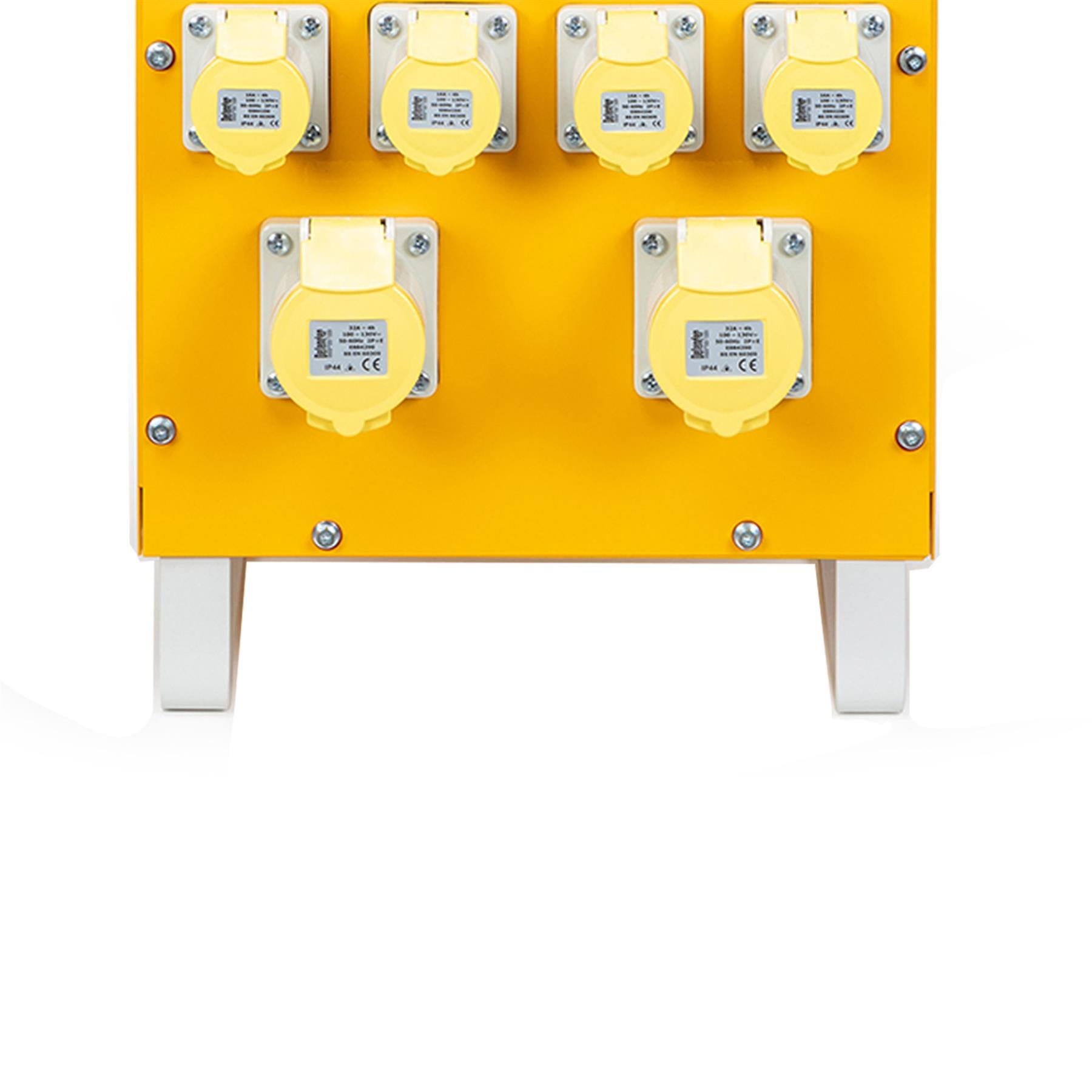 Defender 10kVA 3 Phase Transformer 110V 16A/32A Heavy duty steel enclosure