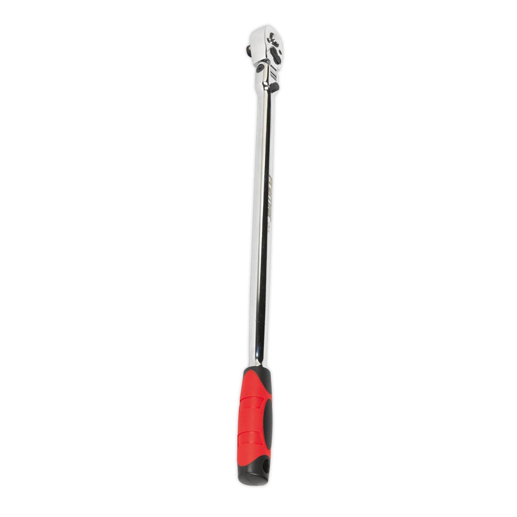 Sealey Ratchet Wrench Flexi-Head Extra-Long 455mm 3/8"Sq Drive