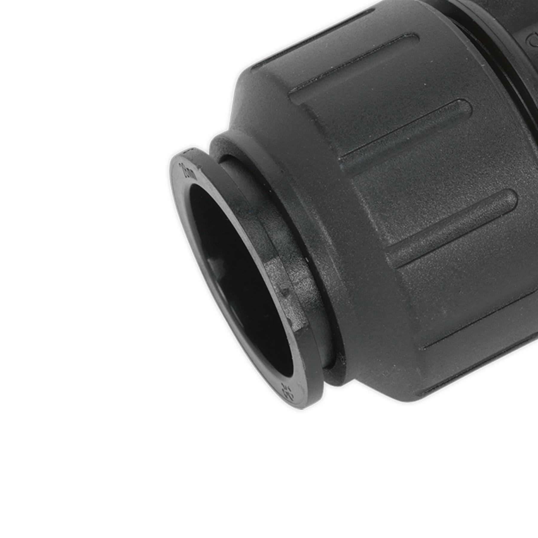 Sealey Straight Adaptor 28mm 1"BSP Pack of 2 (Speedfit - PM012818E)