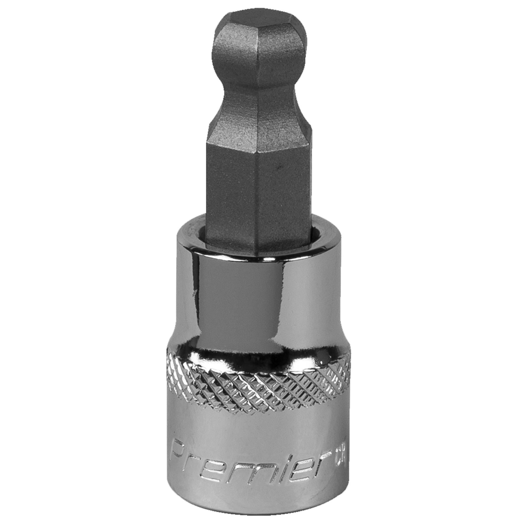 Sealey Ball-End Hex Socket Bit 9mm 3/8"Sq Drive