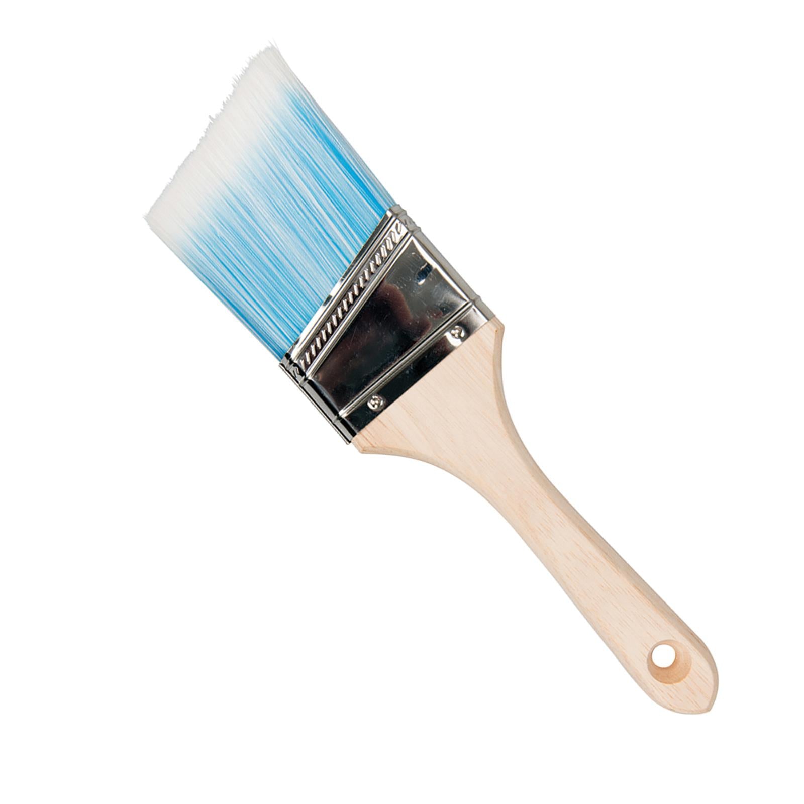 2 x Quality 65mm 2 Synthetic Cutting In Angled Paint Brush Precision Edging
