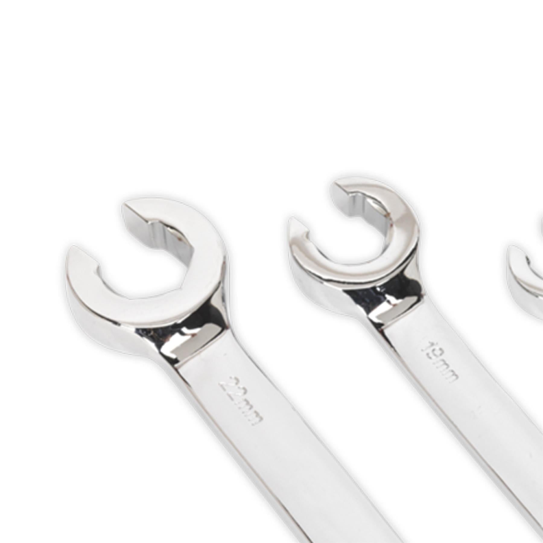 Sealey Flare Nut Spanner Set 6pc Metric