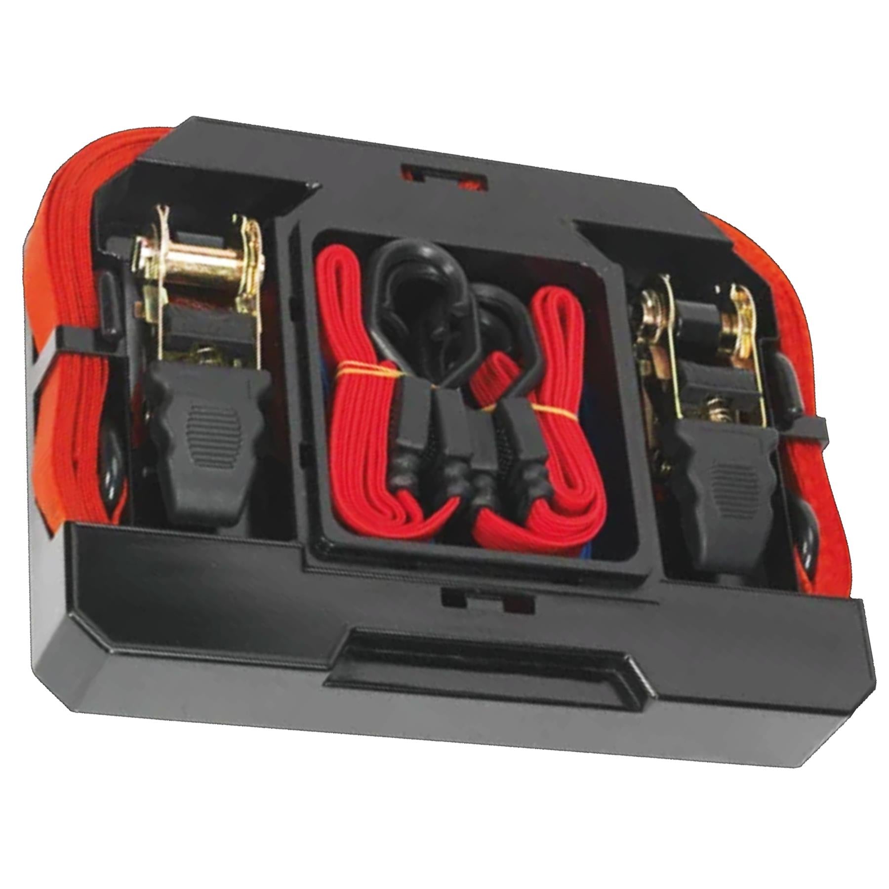 Tie Down & Bungee Cord Set 6pc Suitable For Securing Loads Sealey