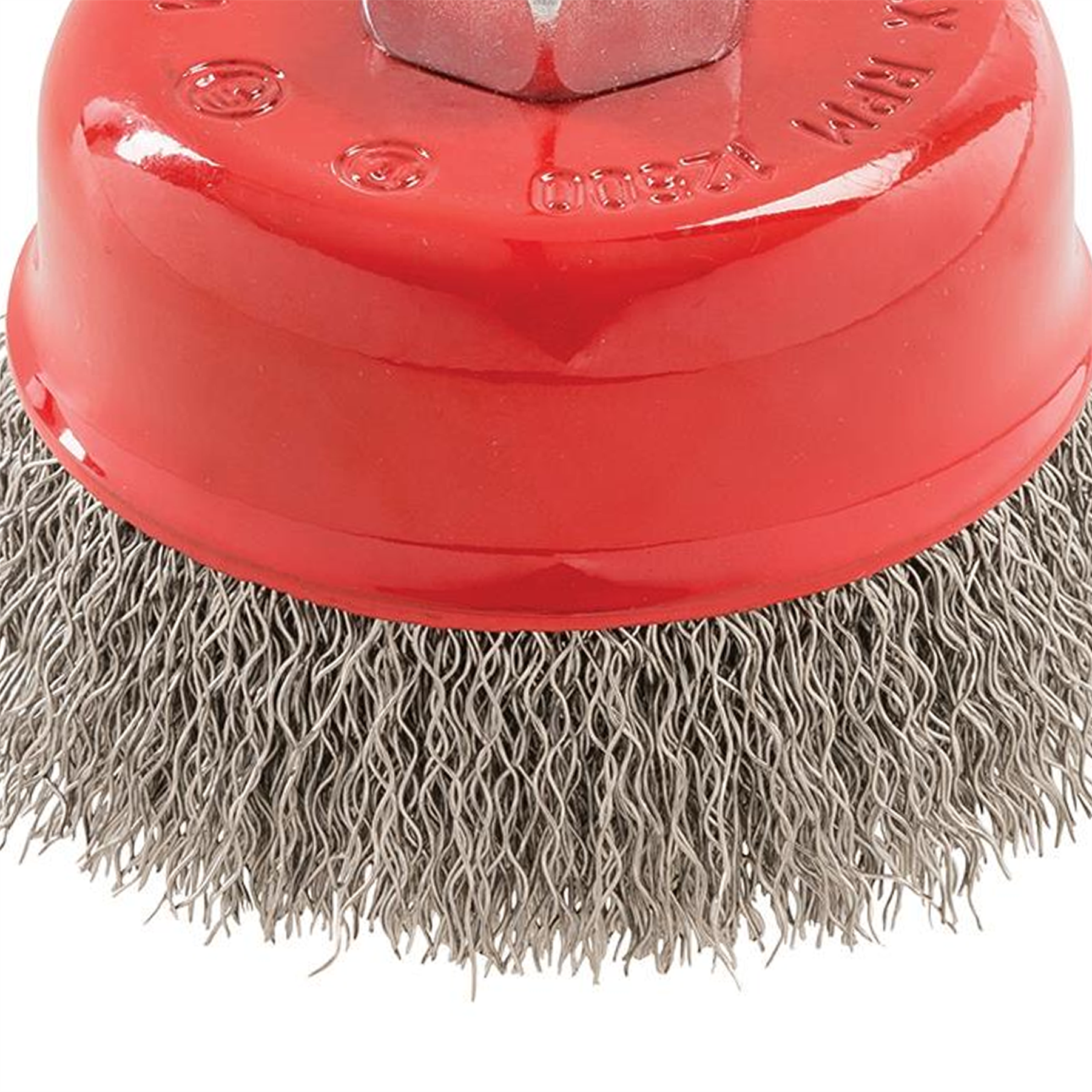 Stainless Steel Crimp Cup 75mm Wire Brush M14 Rust Removal Heavy Duty Kit