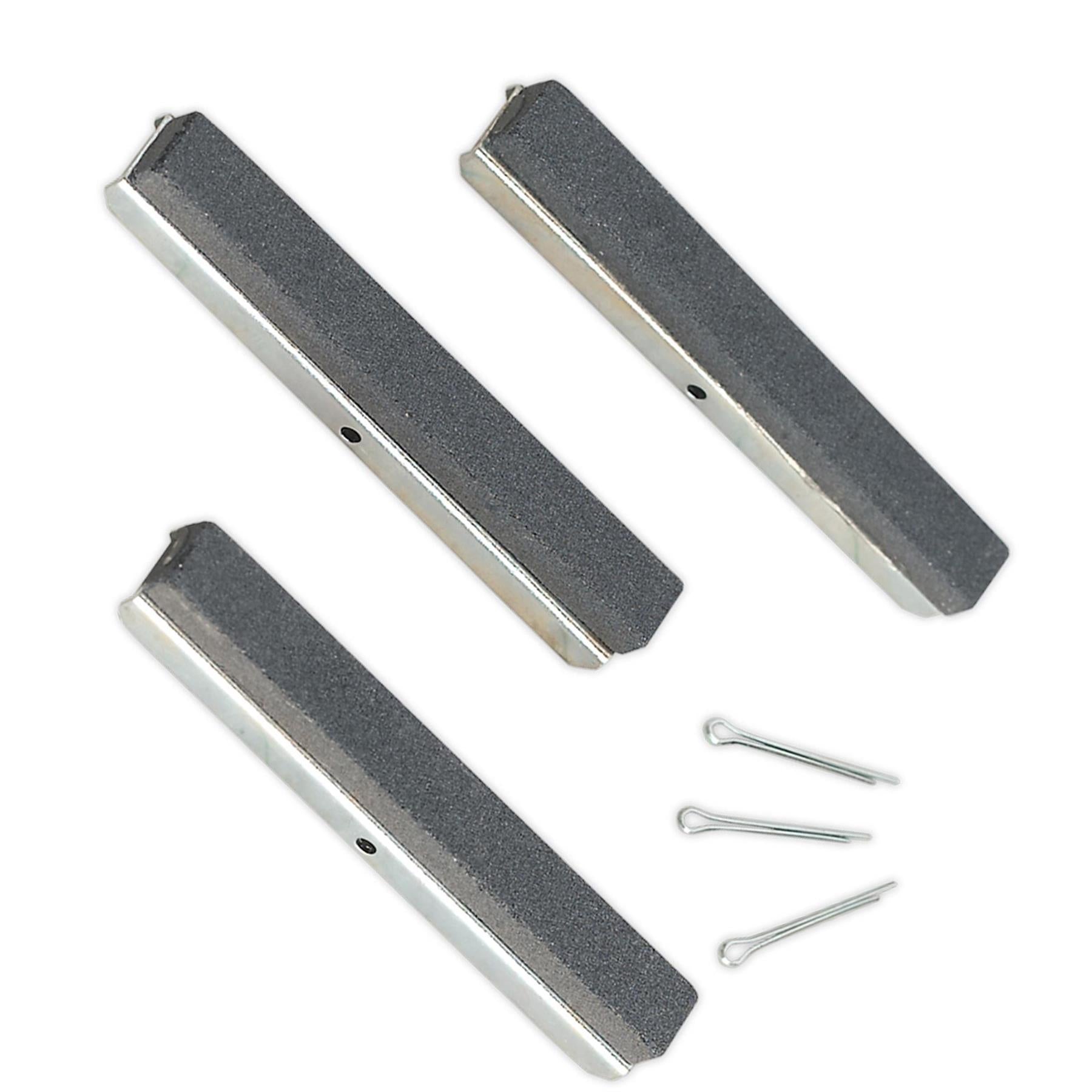 Sealey Stone 75mm Medium for VS162 Pack of 3