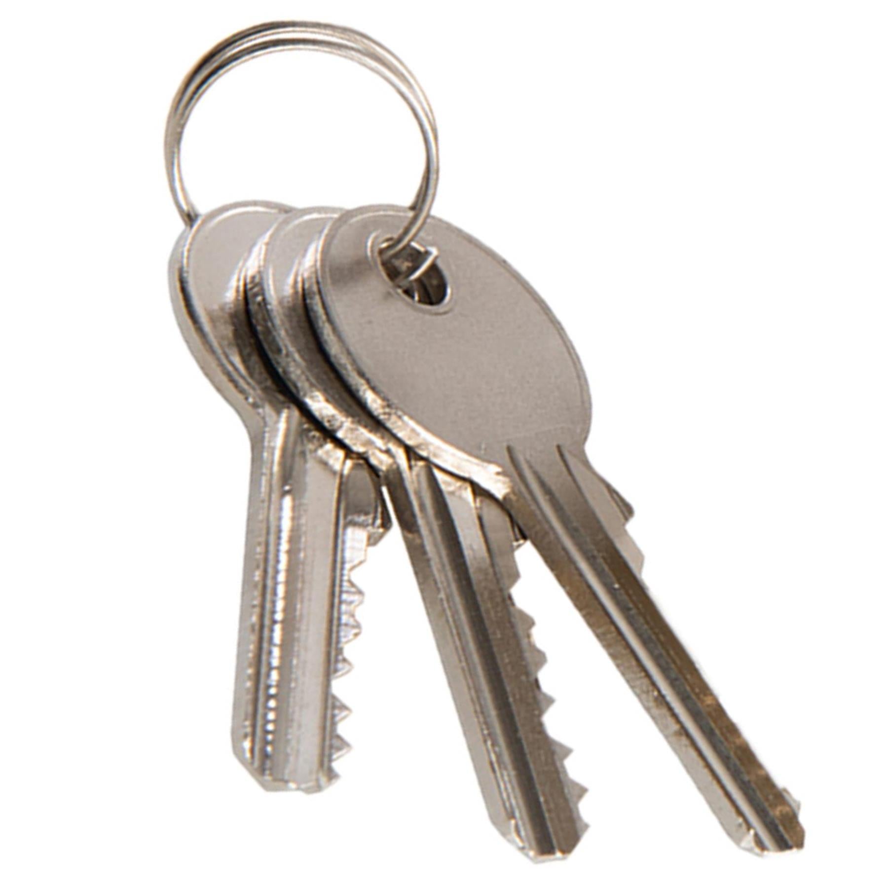 Solid Brass 60mm Padlock Strong Camping Travel Tent Backpack Lock-3 keys