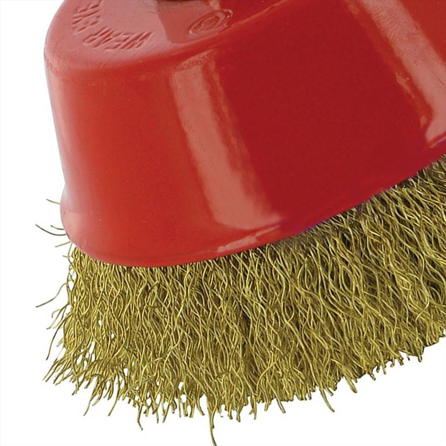 Brass Crimp Cup 100mm Hand Tools Remove Rust Wire DIY Brush High Quality