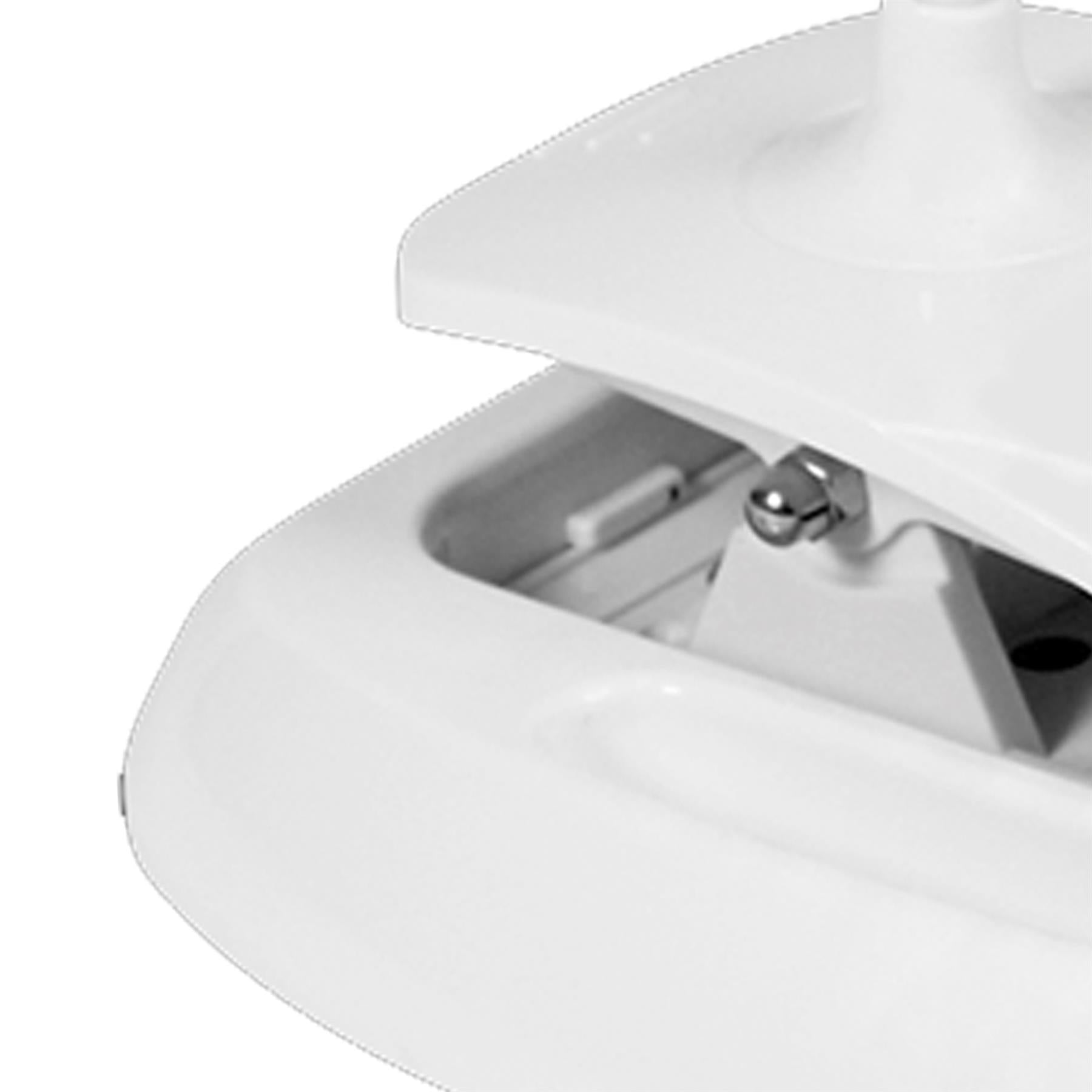 Rechargeable Dual Mounting Magnifying Work Light 6 SMD LED Dimmable Sealey