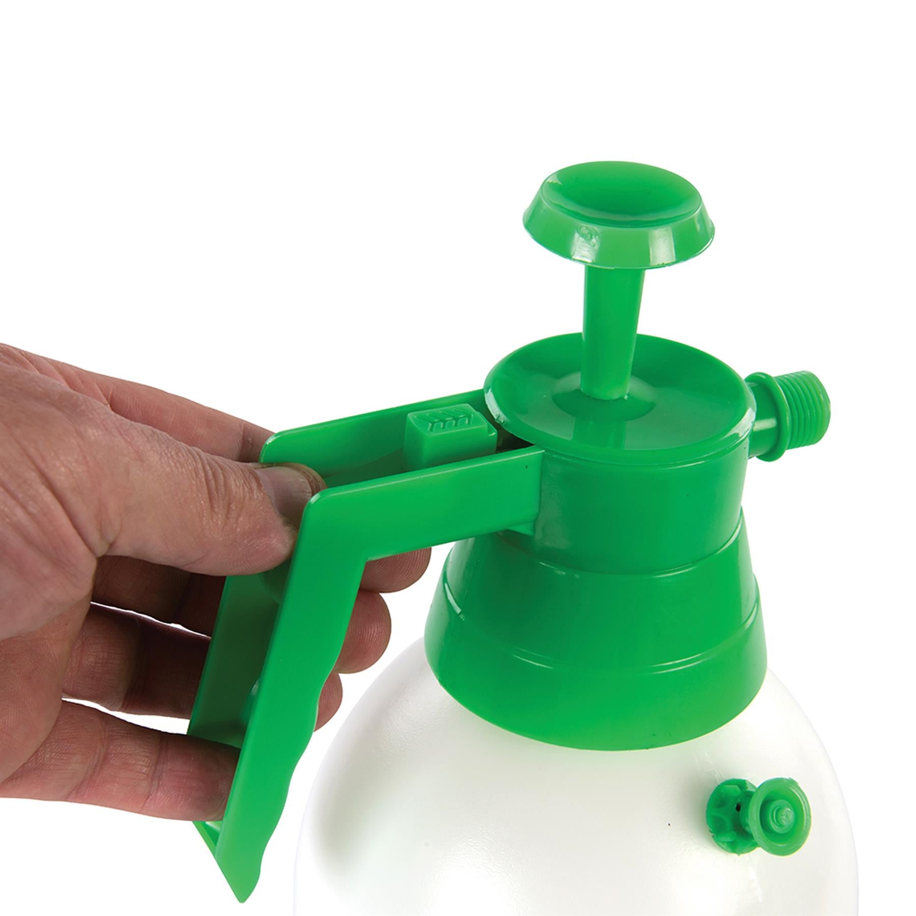 Pressure Sprayer Bottle 2 Litre Pump Garden Insecticides Wash Spray Hose