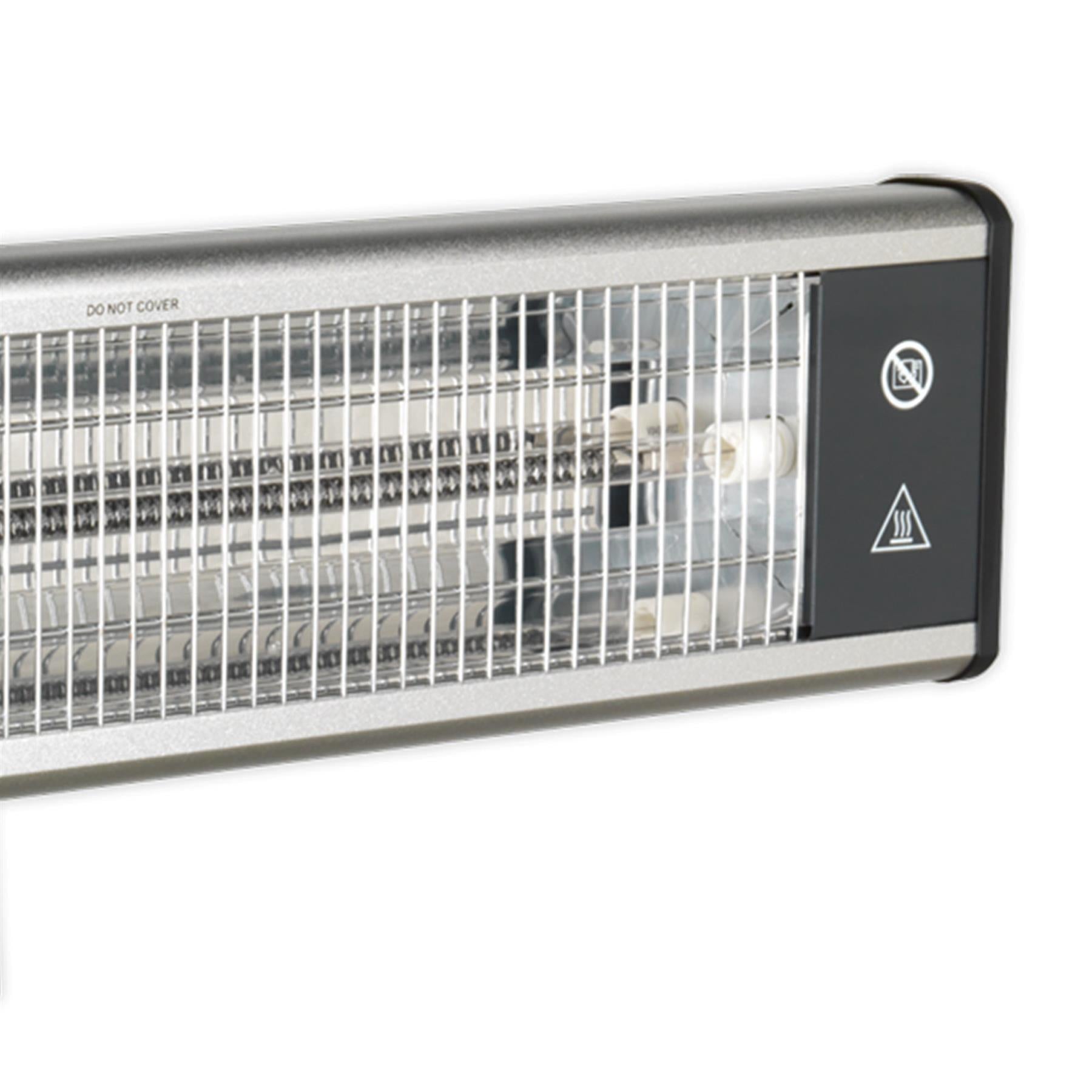 Sealey High Efficiency Carbon Fibre Infrared Wall Heater 1800W/230V