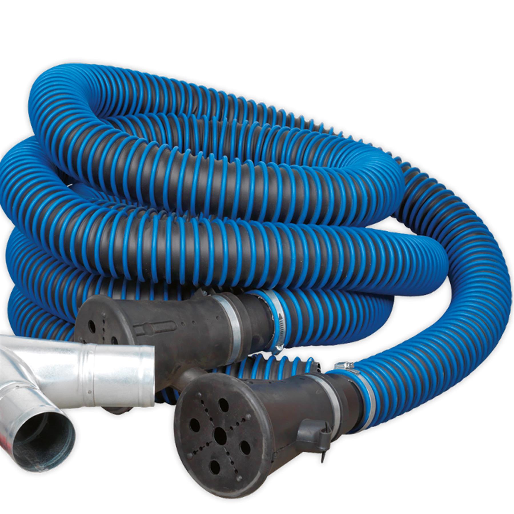 Sealey Exhaust Fume Extraction System 230V - 370W - Twin Duct