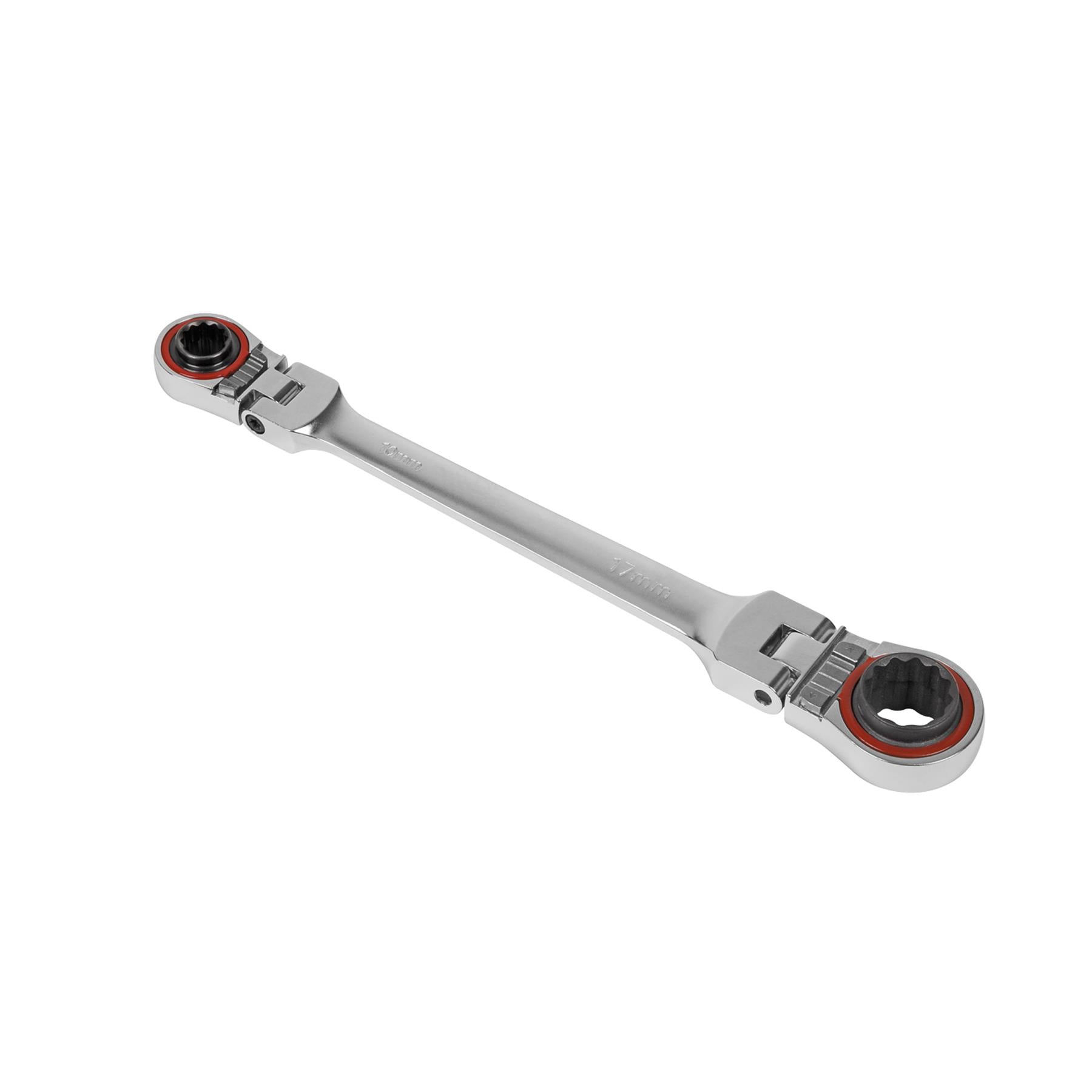 Sealey Ratchet Ring Spanner 4-in-1 Flexi-Head Reversible Metric Platinum Series