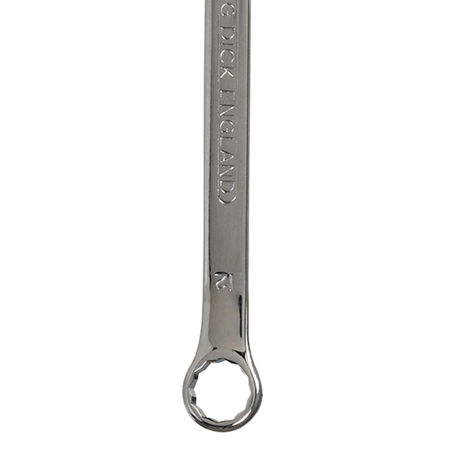 King Dick metric 12 MM polished chrome combination spanner wrenches spanners