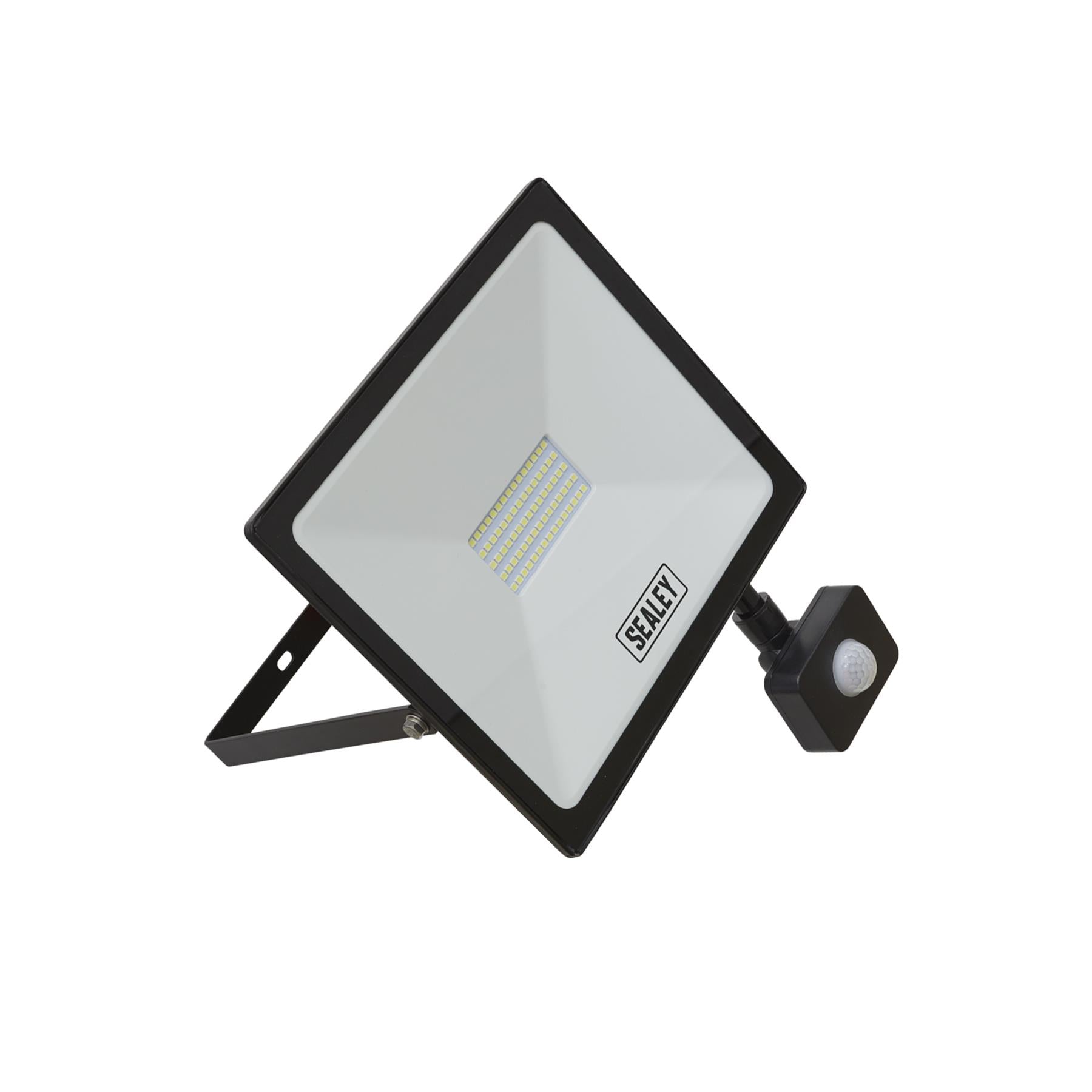 Sealey Extra Slim Floodlight with PIR Sensor 50W SMD LED