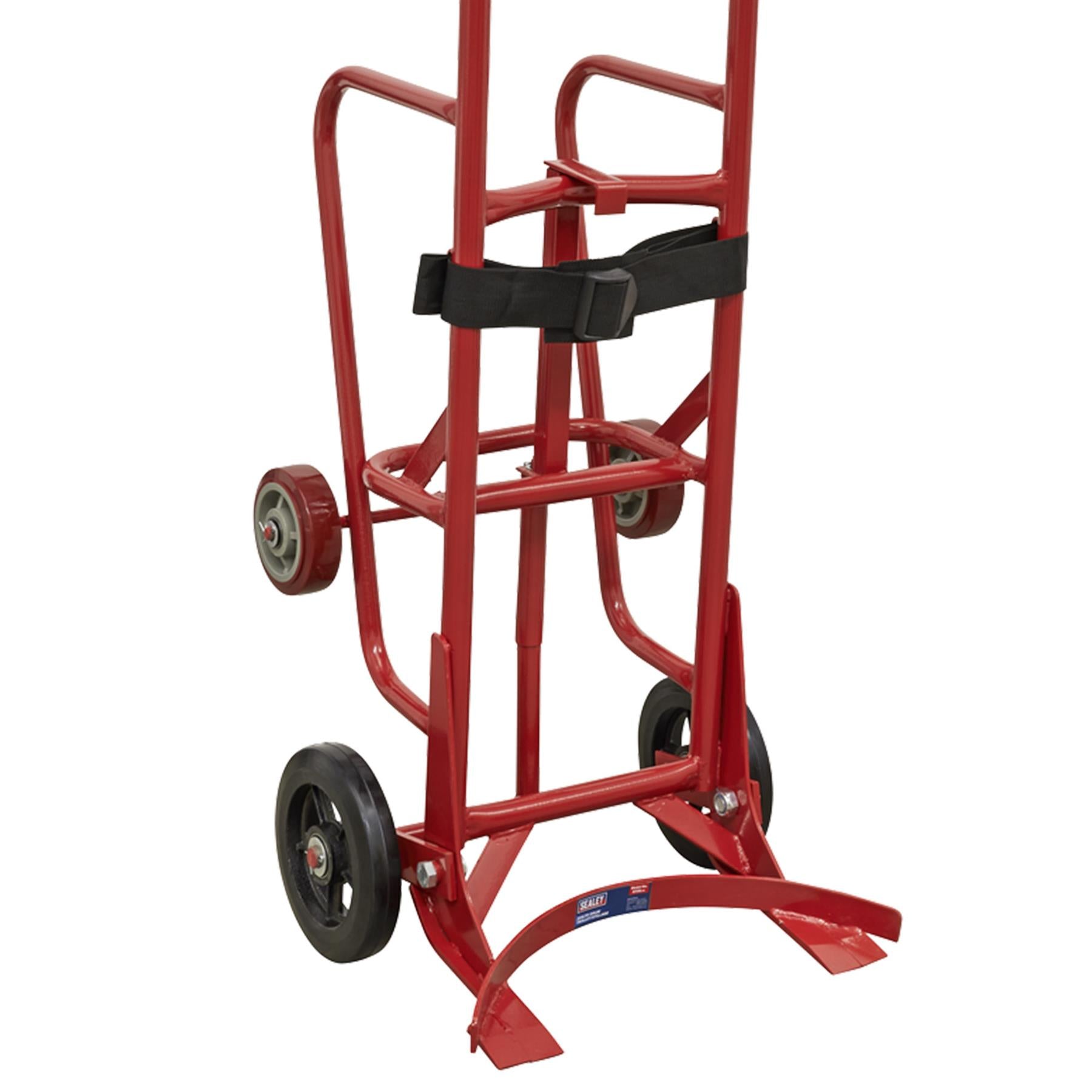 Sealey Drum Trolley/Stillage 205L Steel construction drum trolley
