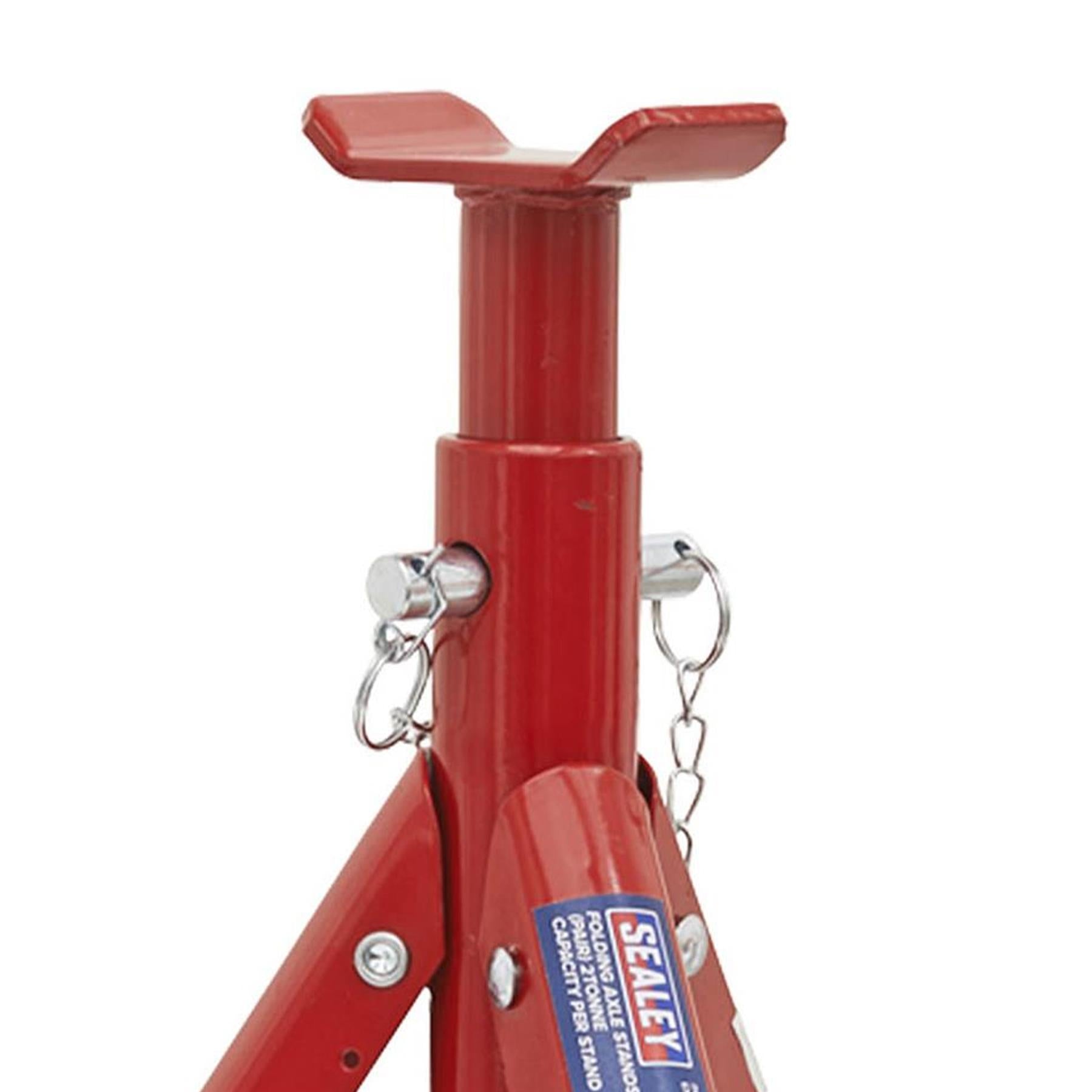 Sealey Axle Stands 2tonne Capacity Per Stand 4tonne Per Pair Tuv/Gs Axel Stand