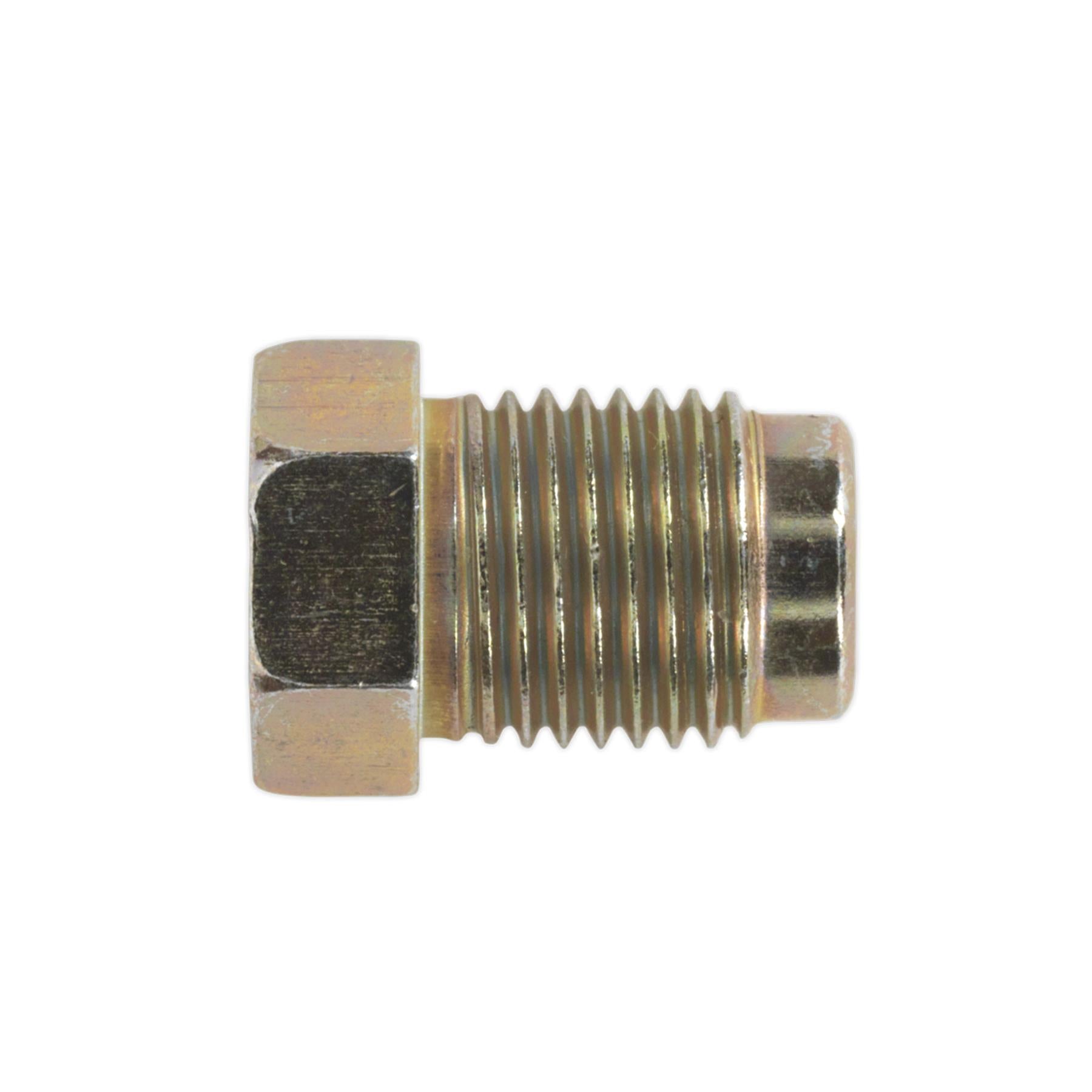 Sealey Brake Pipe Nut M10 x 1mm Short Male Pack of 25
