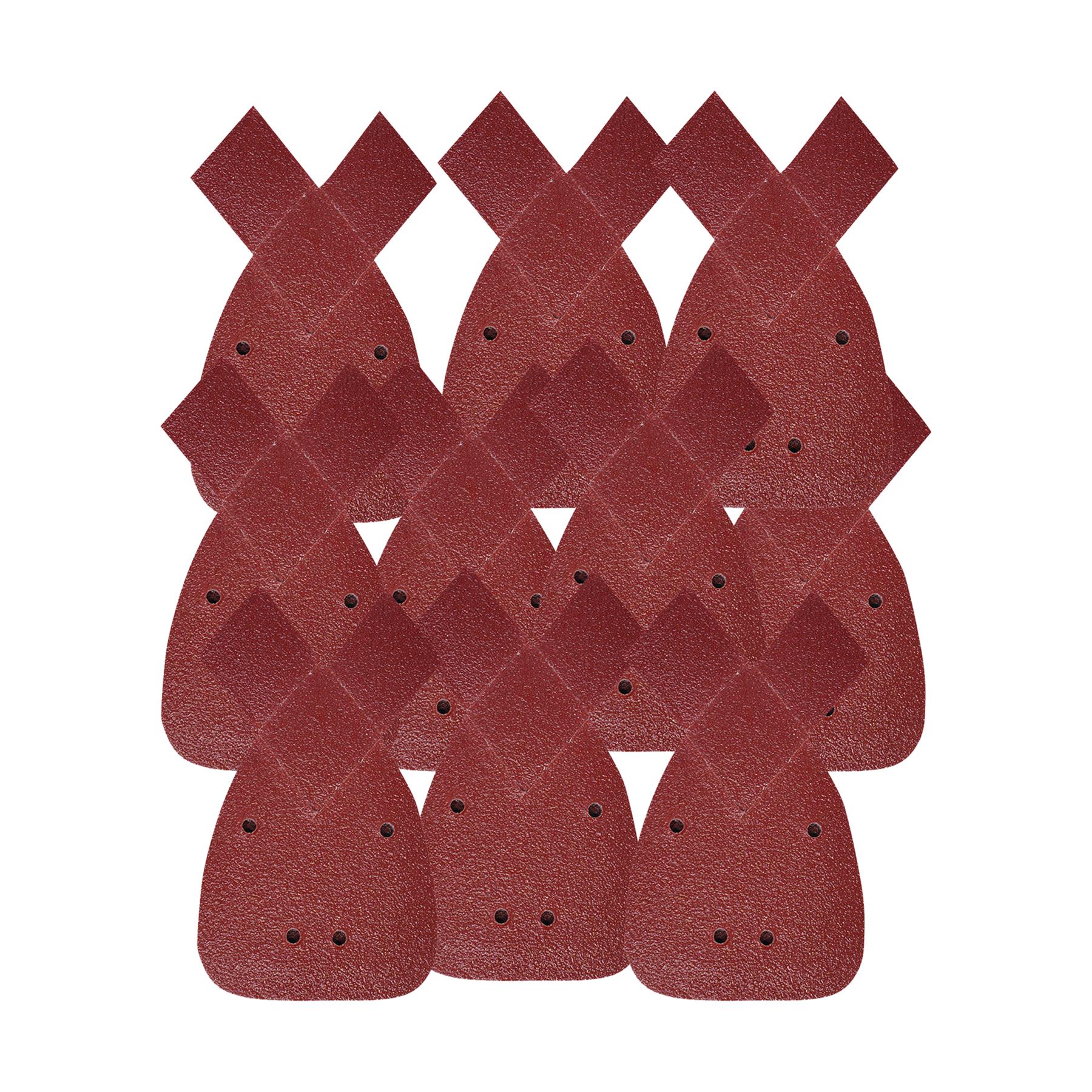 40 Grits Mouse Sanding Sheets Hook & Loop Sander Pads 4-Holes Sand Paper 40Pcs