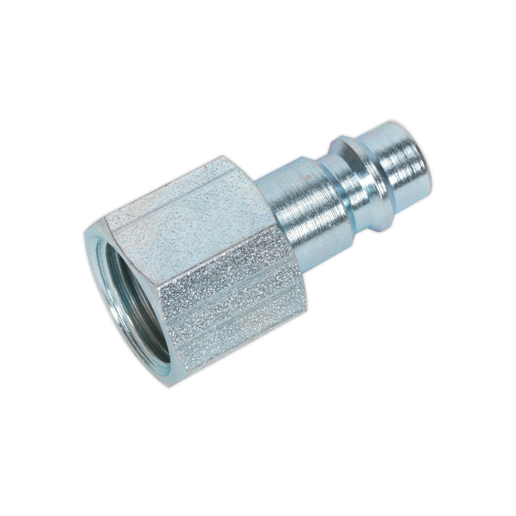 Sealey Screwed Female Adaptor Air Line Connector Quick Coupling 3/8"BSP Pack of 2